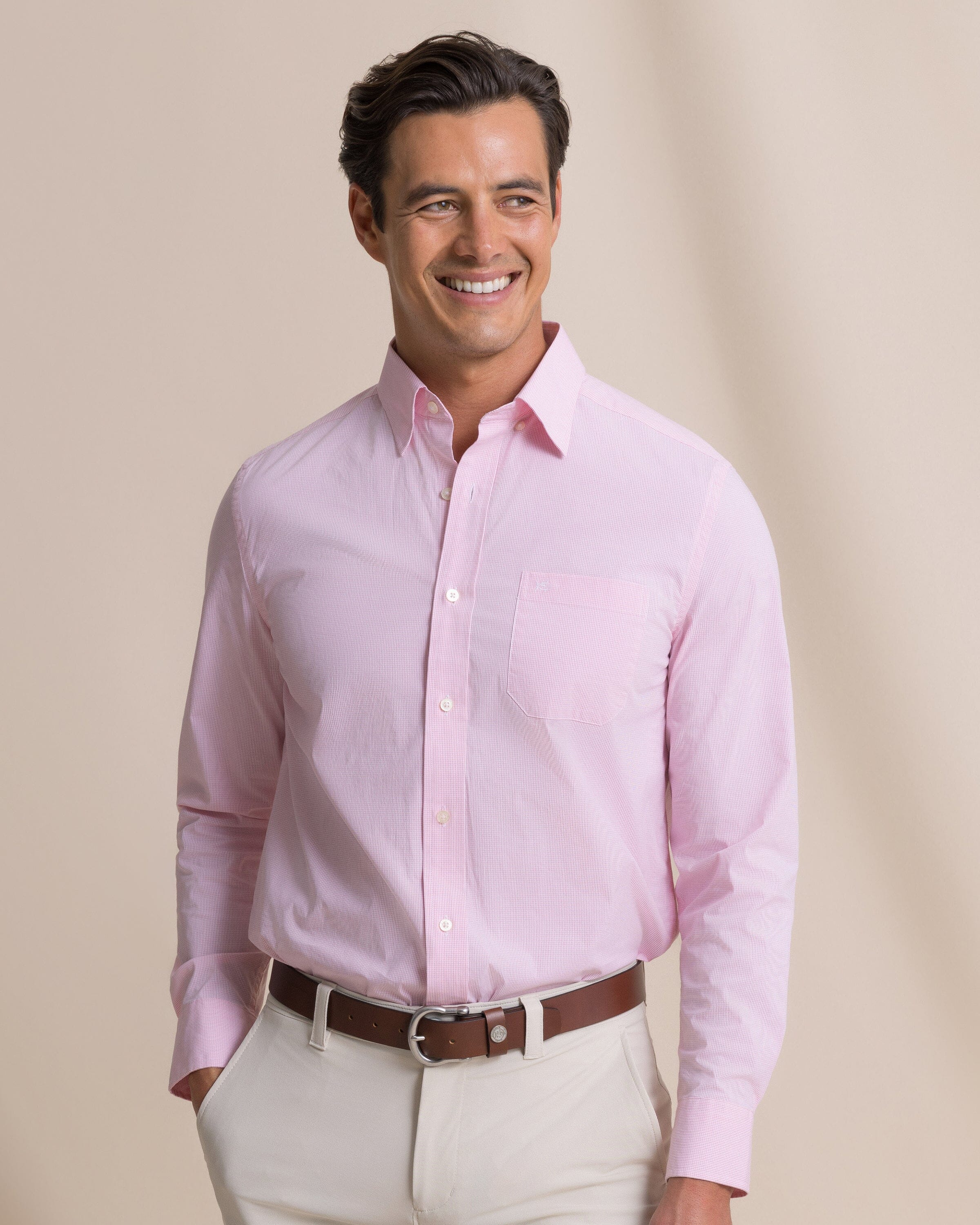 Men's Screen Porch Plaid Charleston Sport Shirt | Southern Tide