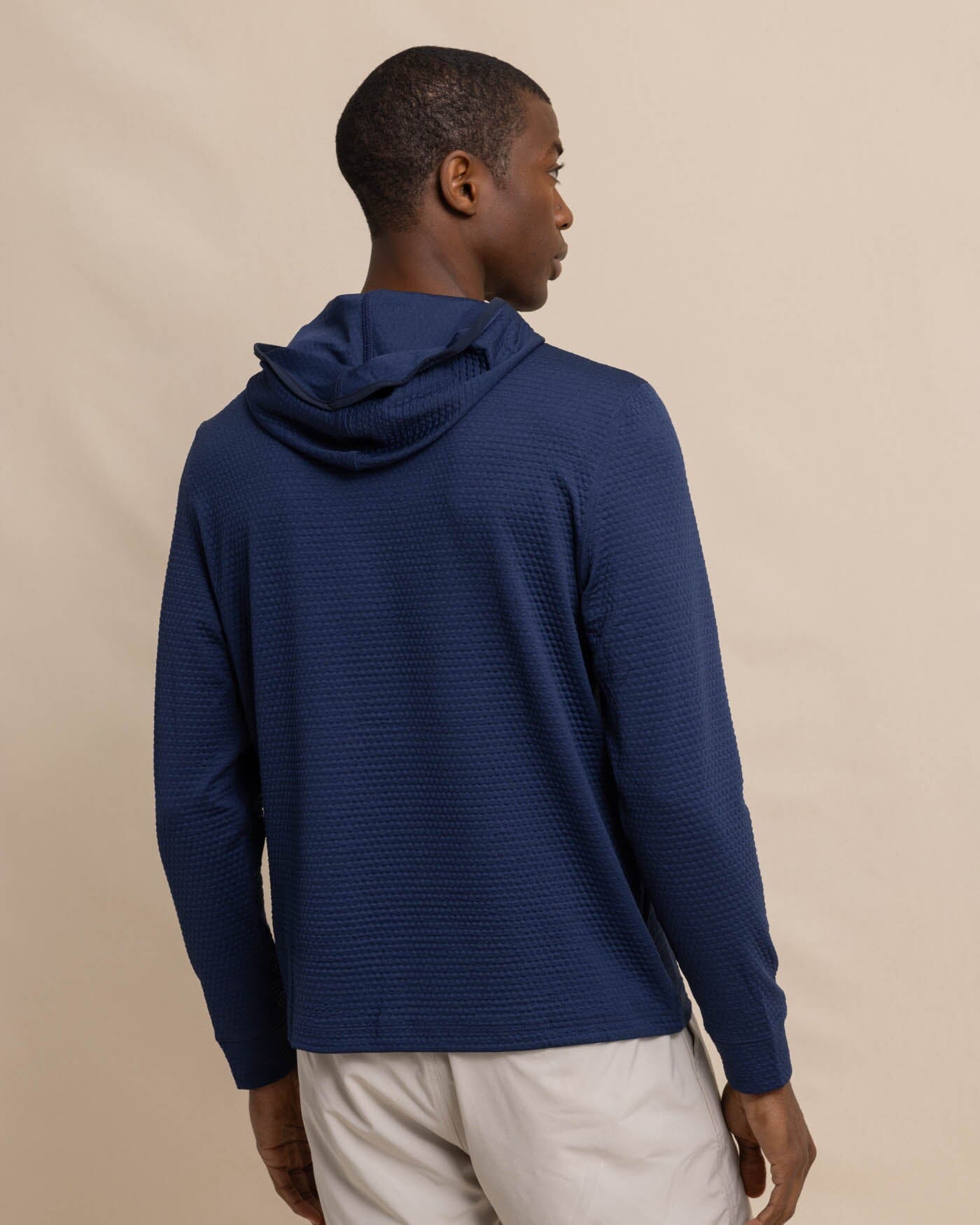 Scuttle Heather Performance Quarter Zip Hoodie