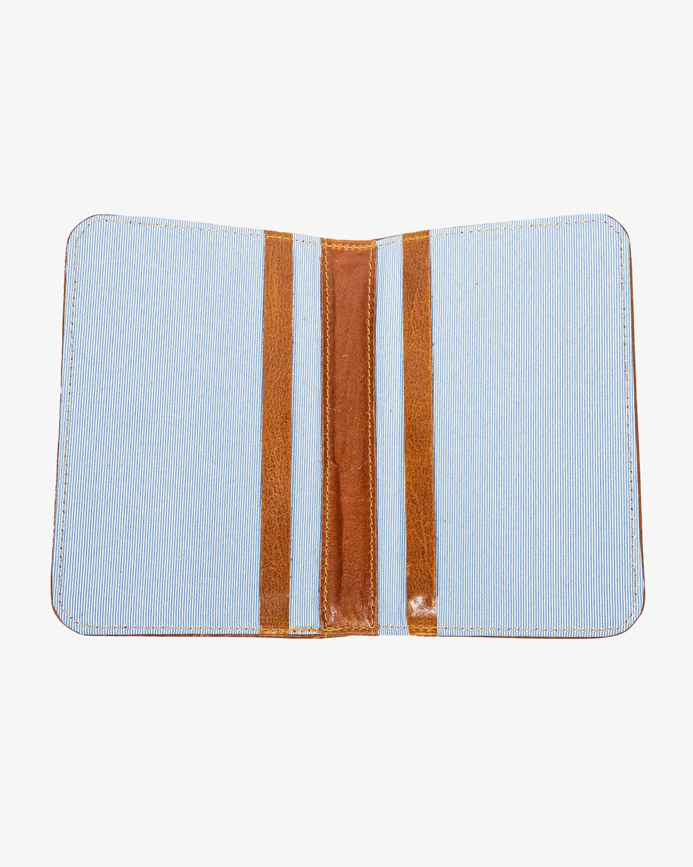 The flat detail view of the Southern Tide Skipjack Golf Scorecard Holder by Southern Tide - Navy