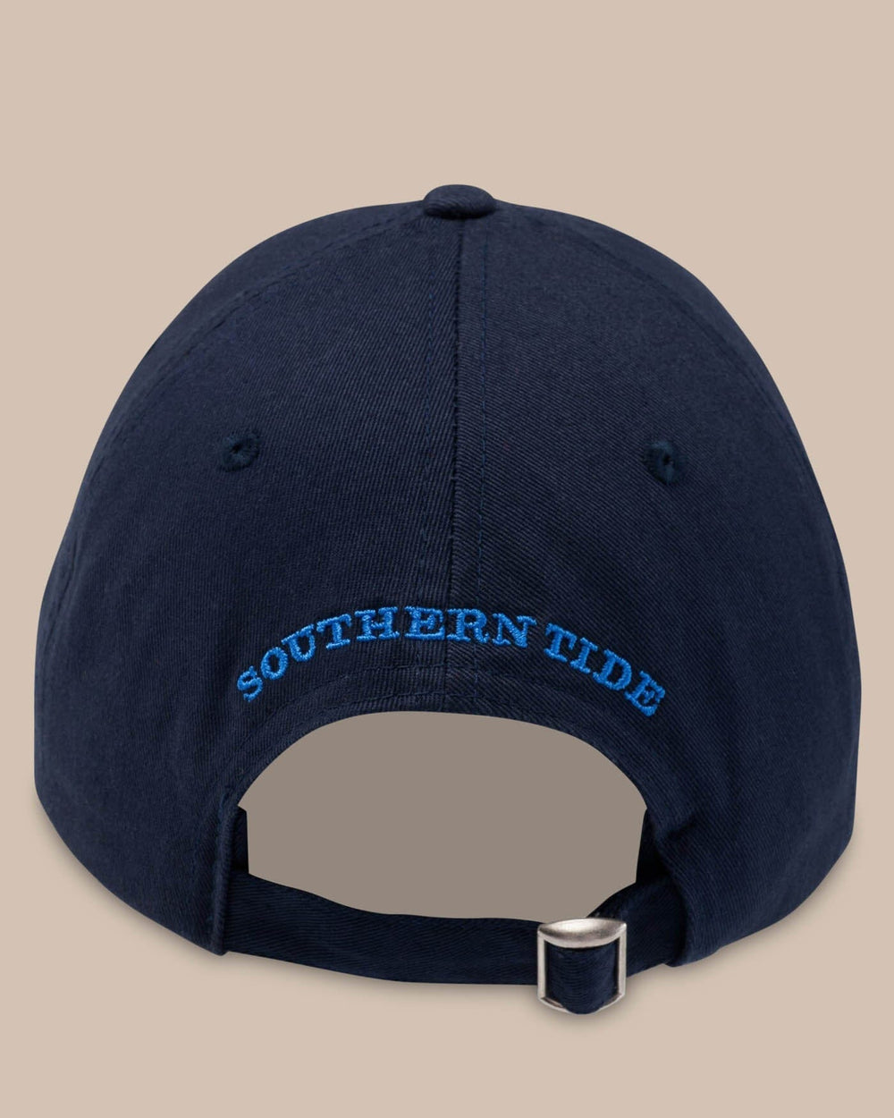 The back view of the Southern Tide Skipjack Hat by Southern Tide - Navy