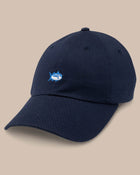 The front view of the Southern Tide Skipjack Hat by Southern Tide - Navy