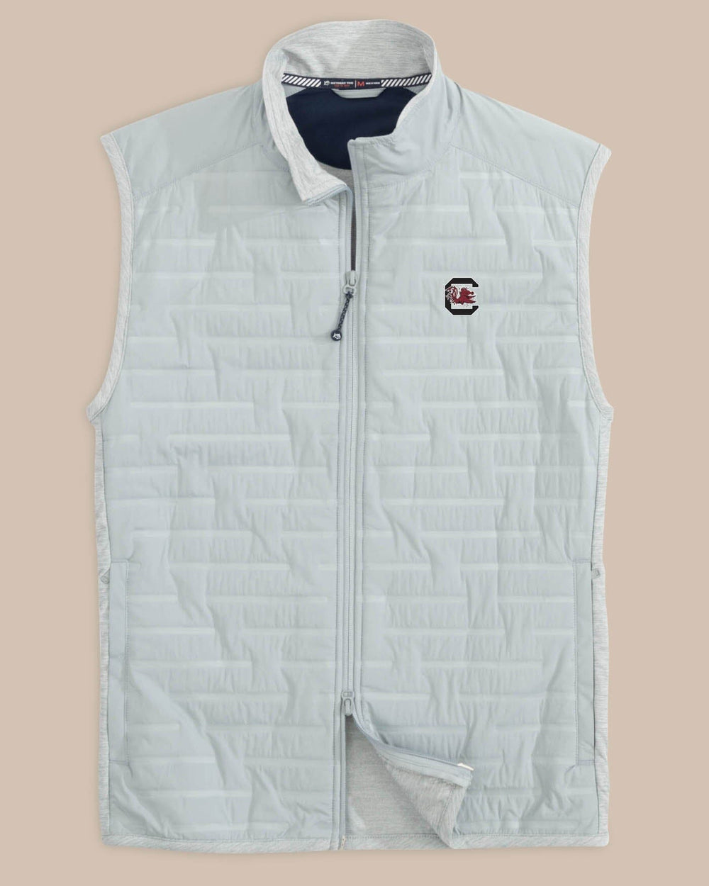 USC Gamecocks Abercorn Vest C_Outerwear Southern Tide 