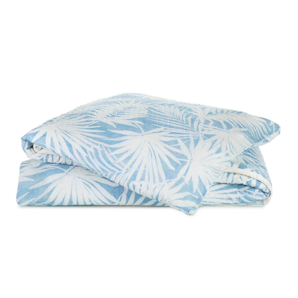 The quilt view of the Southern Tide Beaufort Blue Comforter Set by Southern Tide - Blue