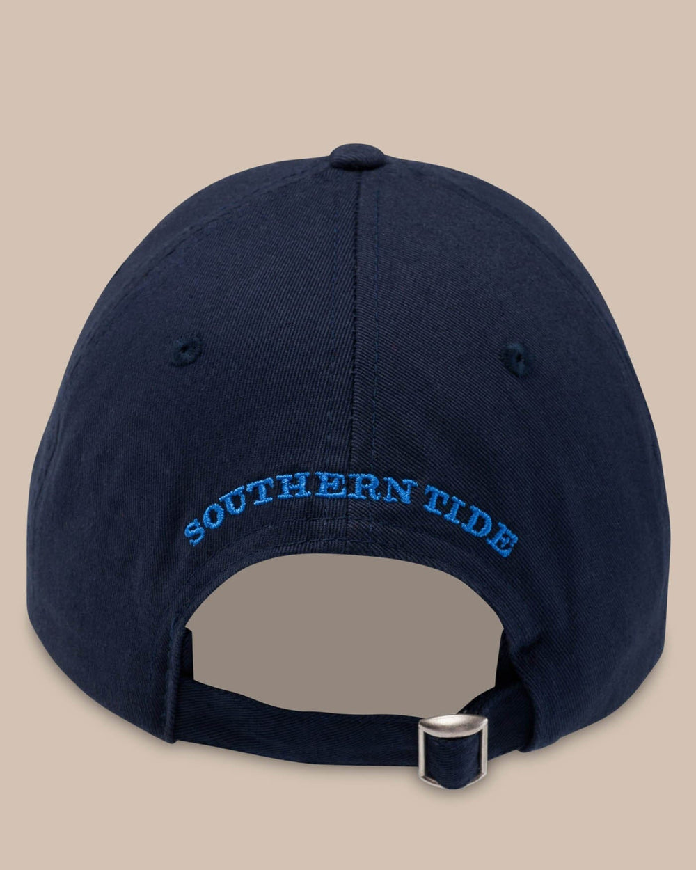 The back of the Skipjack Hat by Southern Tide - Navy
