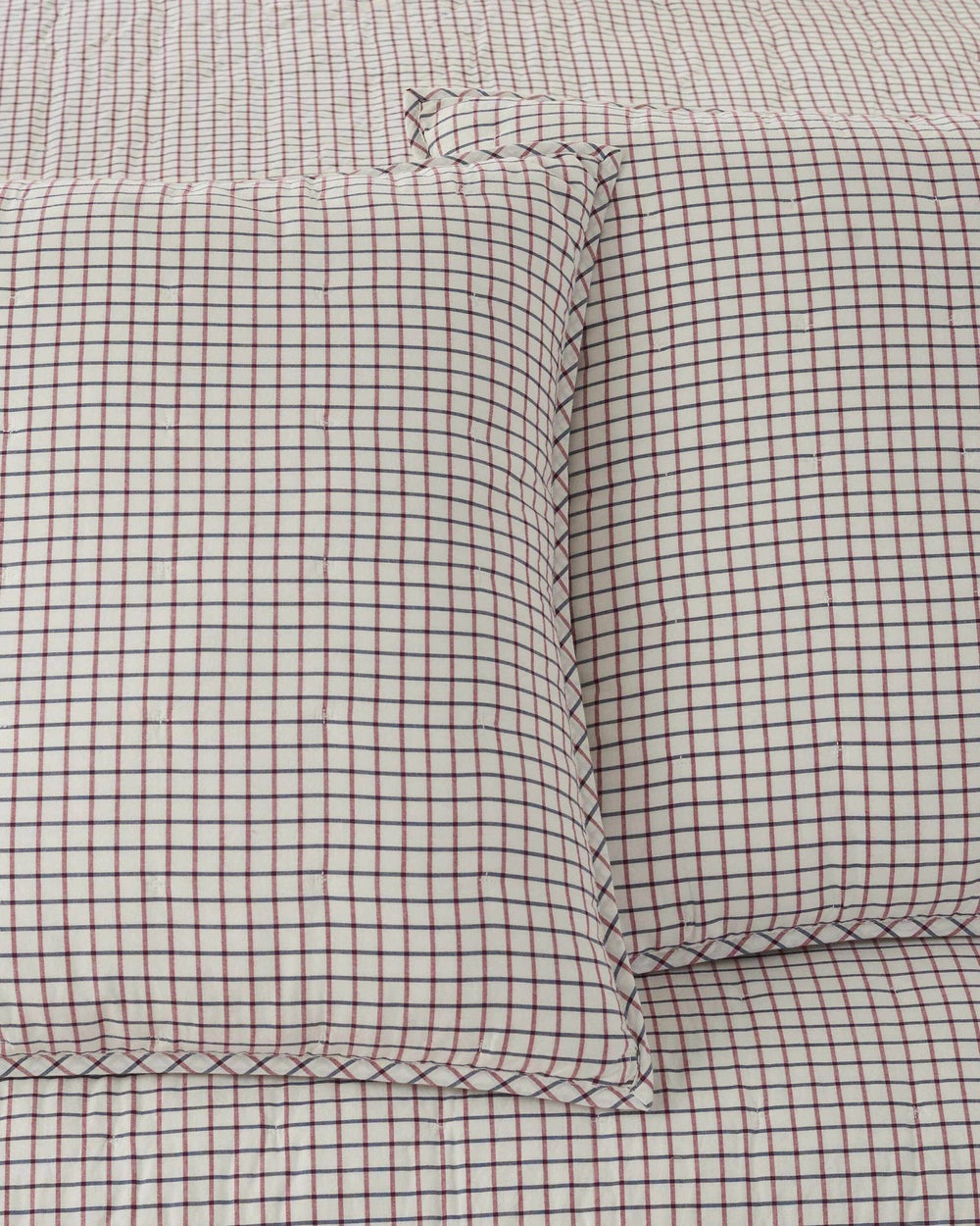 The front view of the Southern Tide Raleigh Euro Sham by Southern Tide - Multi