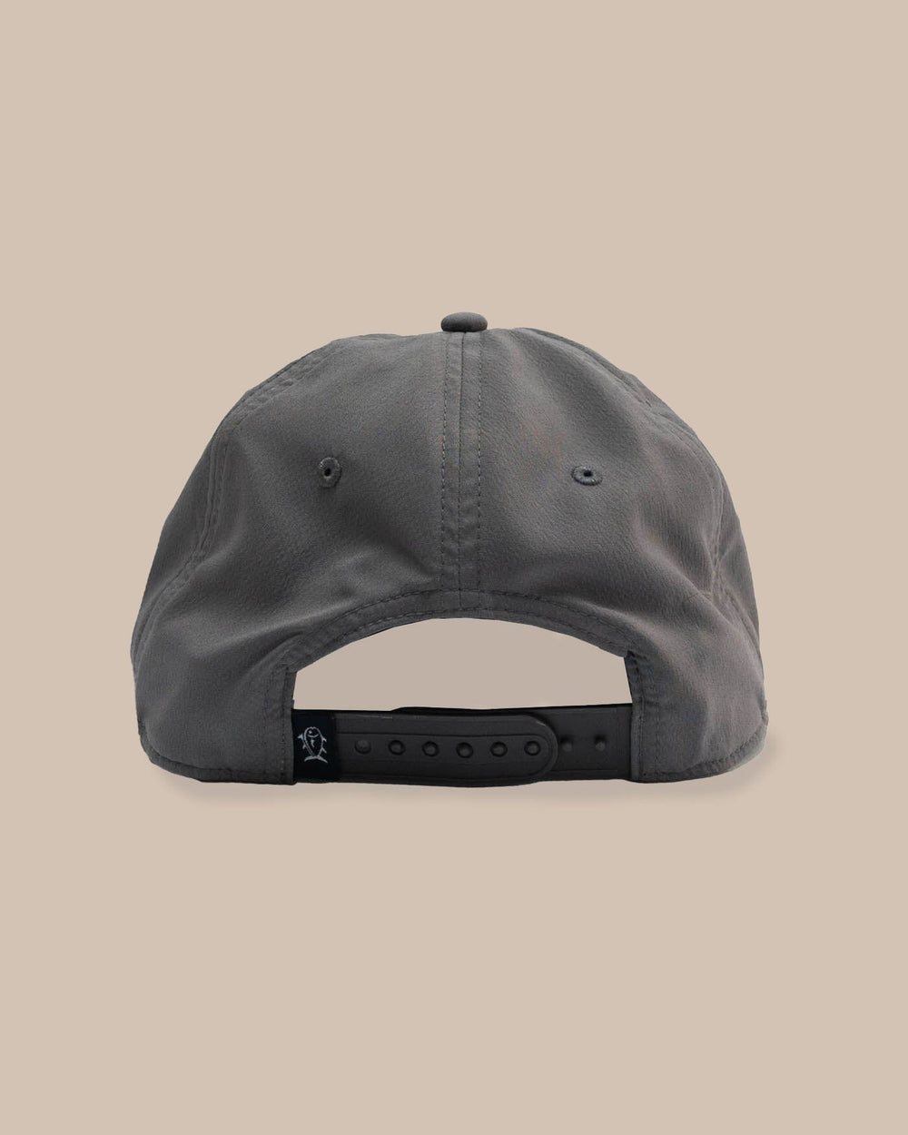 The back view of the Southern Tide Southern Tide Sunset Gradient 5 Panel Hat by Southern Tide - Grey