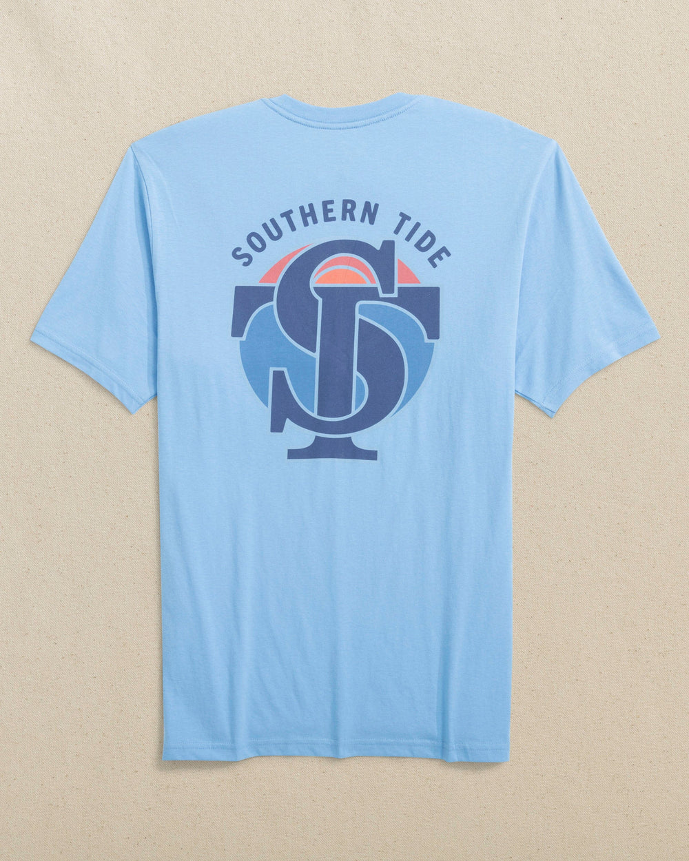 The back view of the Southern Tide ST Seal Short Sleeve T-Shirt by Southern Tide - Ocean Channel