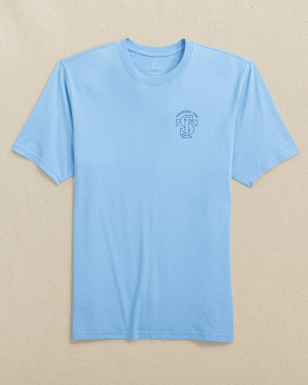 The front view of the Southern Tide ST Seal Short Sleeve T-Shirt by Southern Tide - Ocean Channel