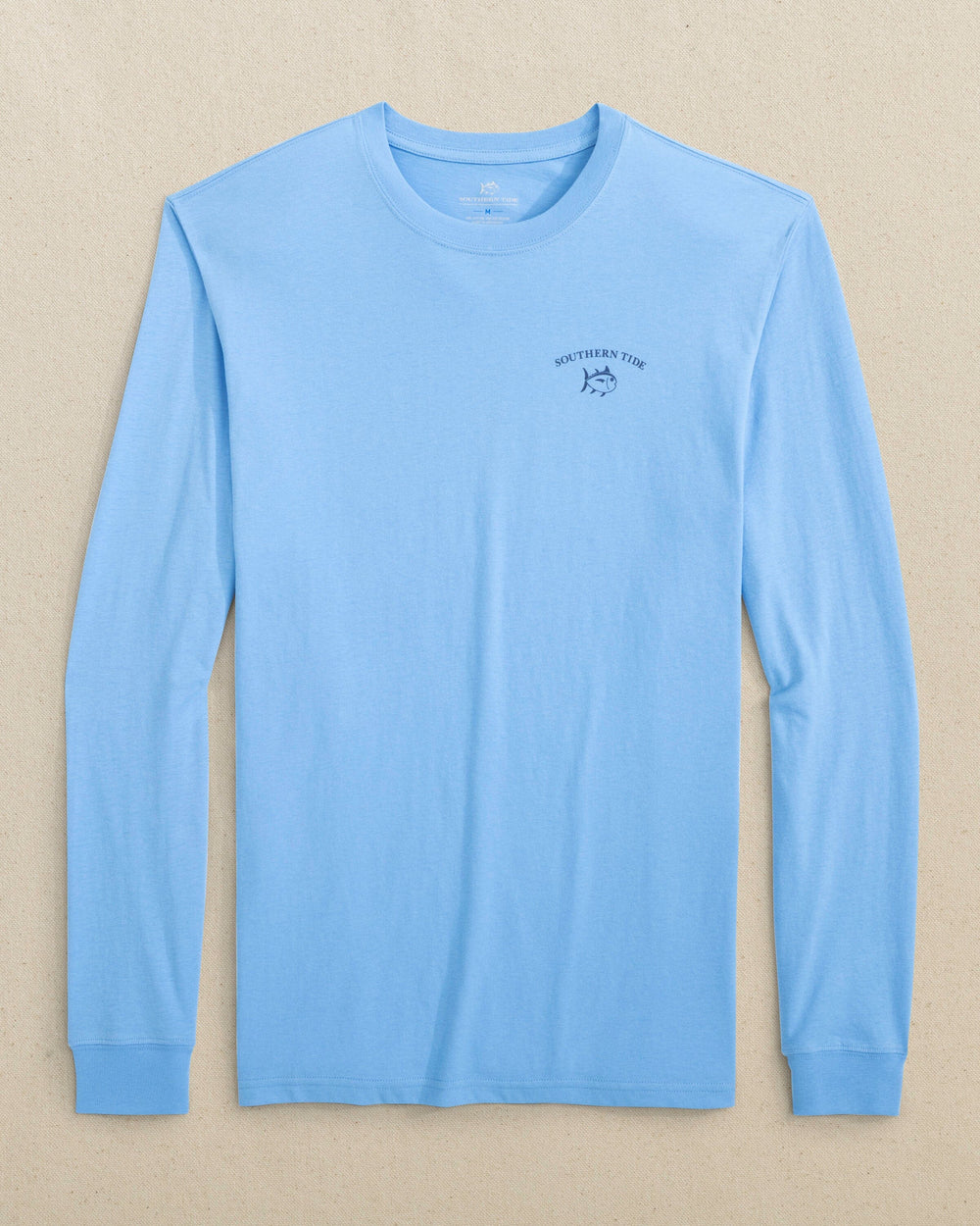 The front view of the Southern Tide ST Sunset Long Sleeve T-Shirt by Southern Tide - Ocean Channel
