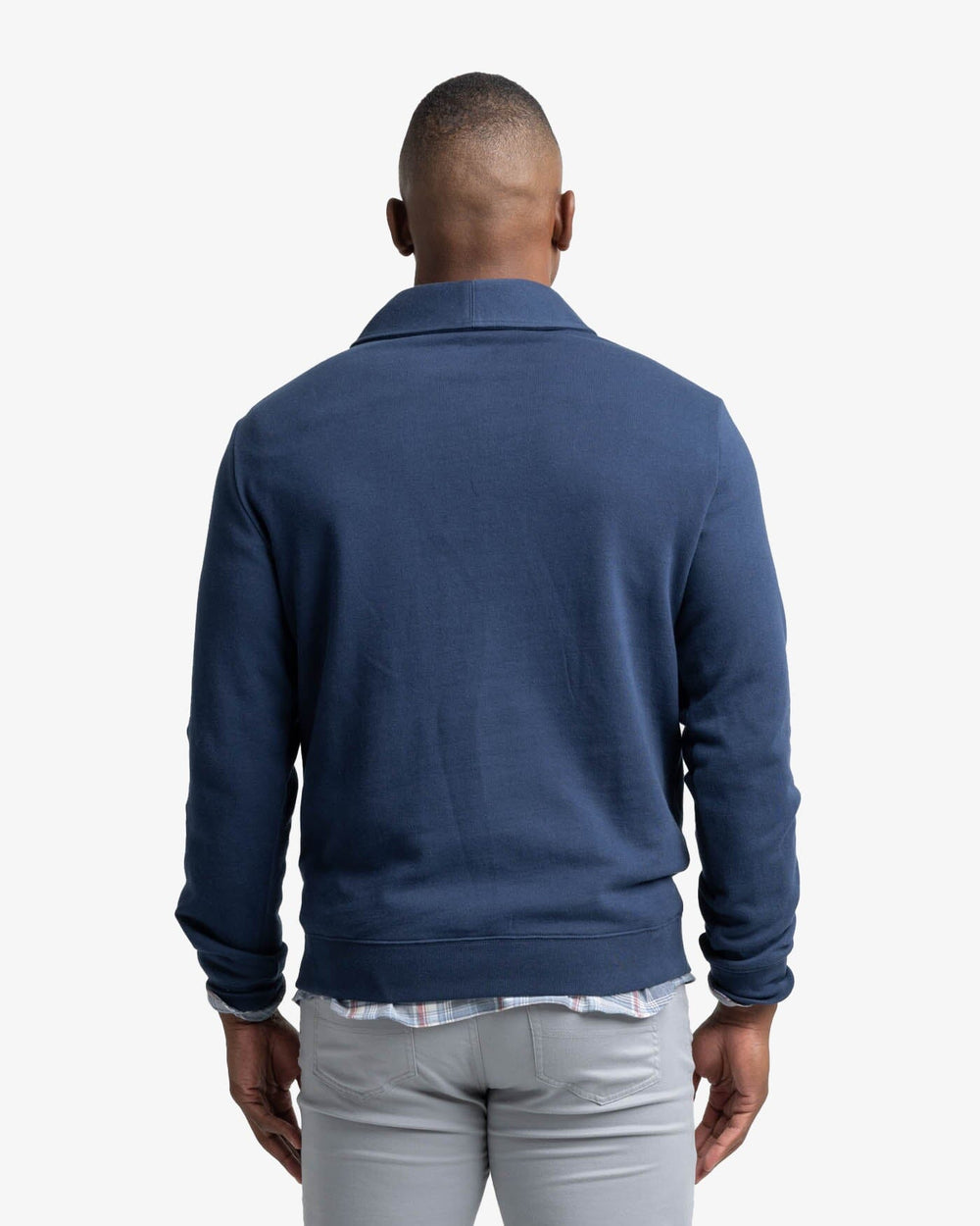 The back view of the Southern Tide Stanley Pullover by Southern Tide - Dress Blue