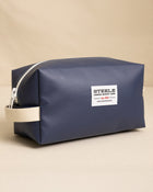 The front view of the Southern Tide Steeletex Dopp Kit by Southern Tide - Navy