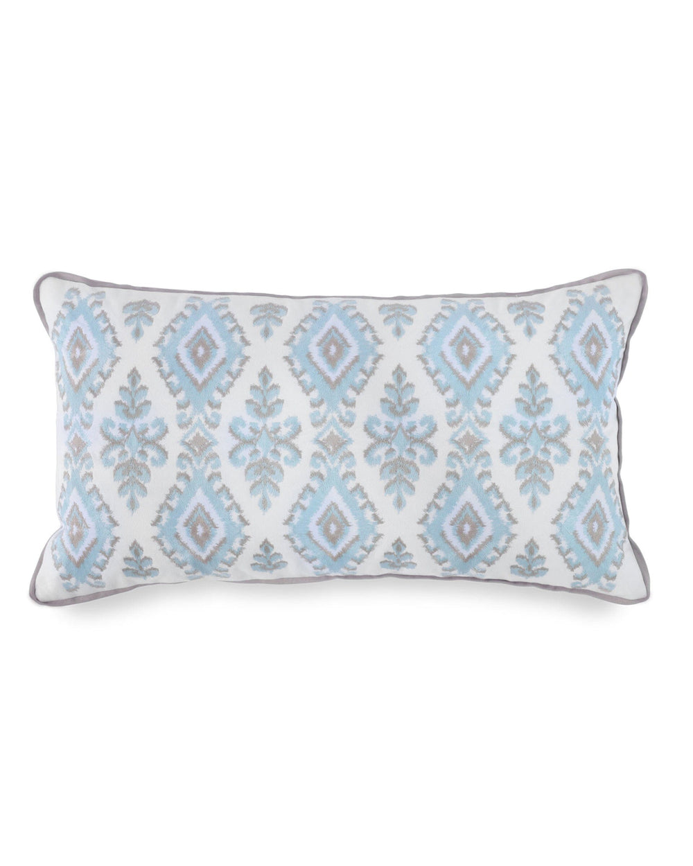 The front view of the Southern Tide Summerfield Breakfast Decorative Pillow by Southern Tide - Seaglass