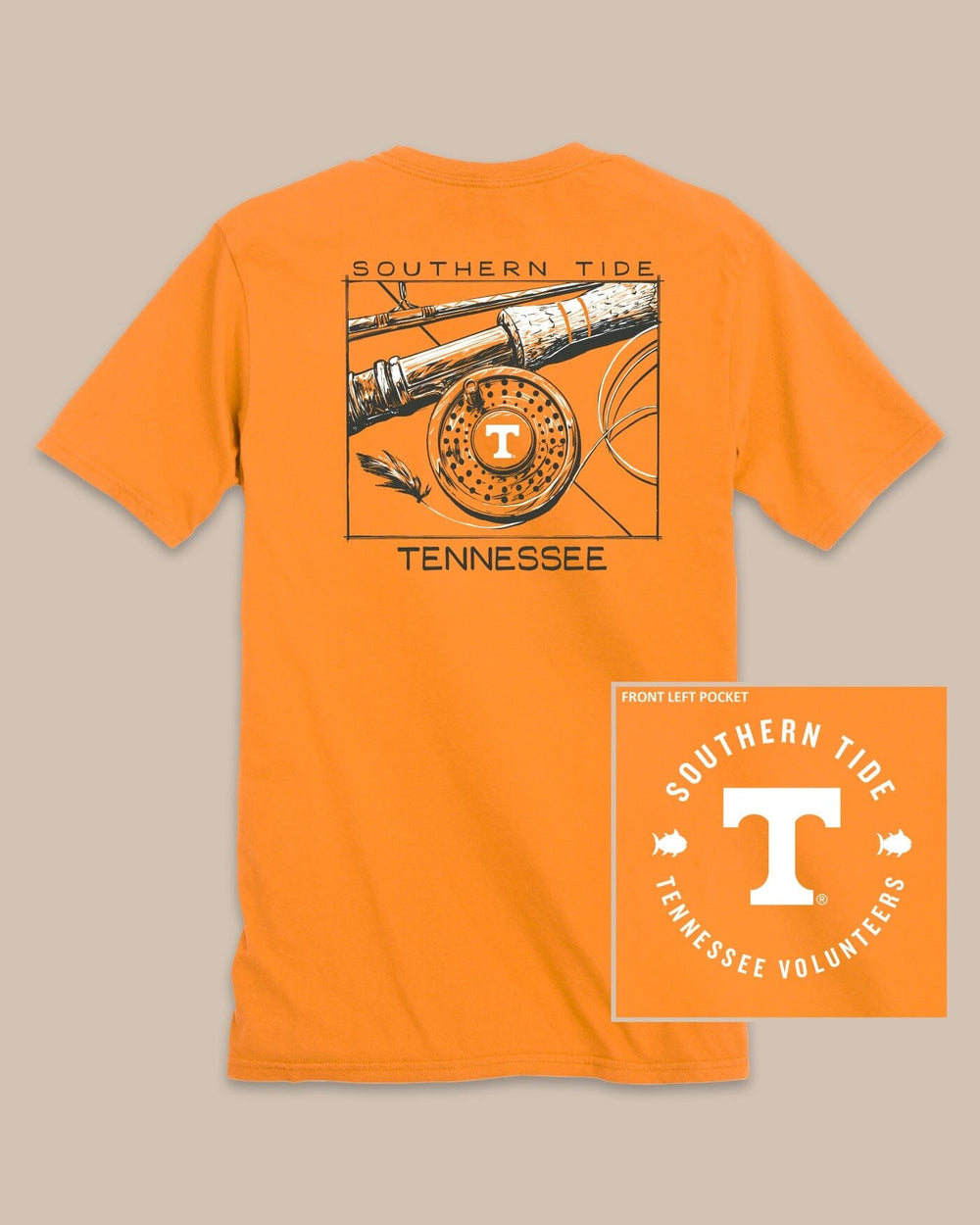 Tennessee Vols Gameday Fly Reel T-Shirt C_T-Shirts Southern Tide 