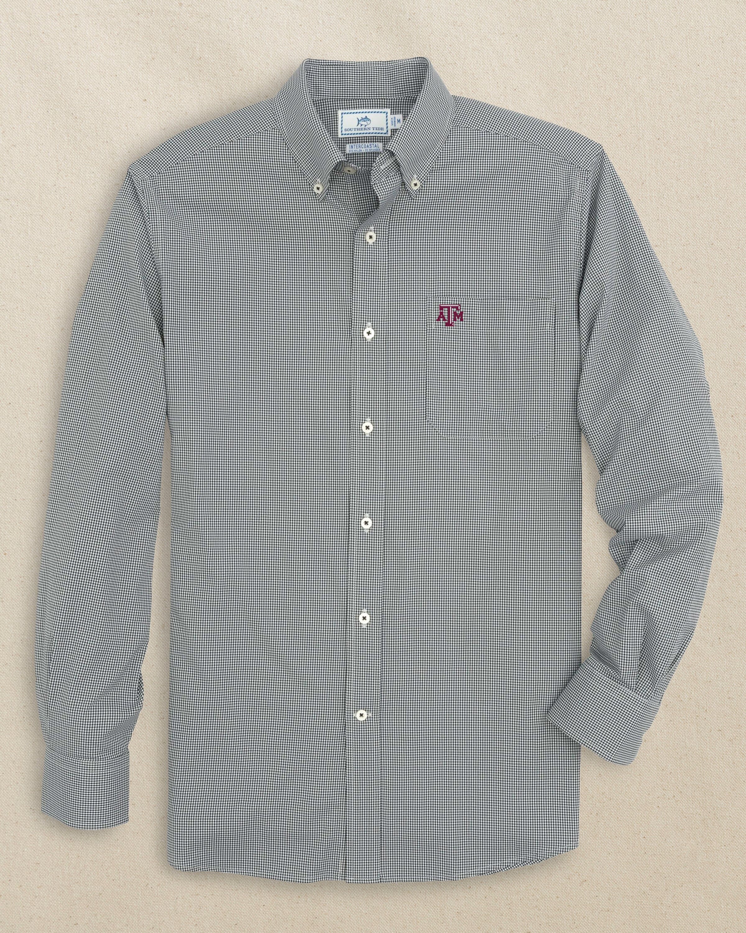 aggie dress shirts Aggie Oversized Organic Cotton Shirt in Stone Moss | Skall Studio