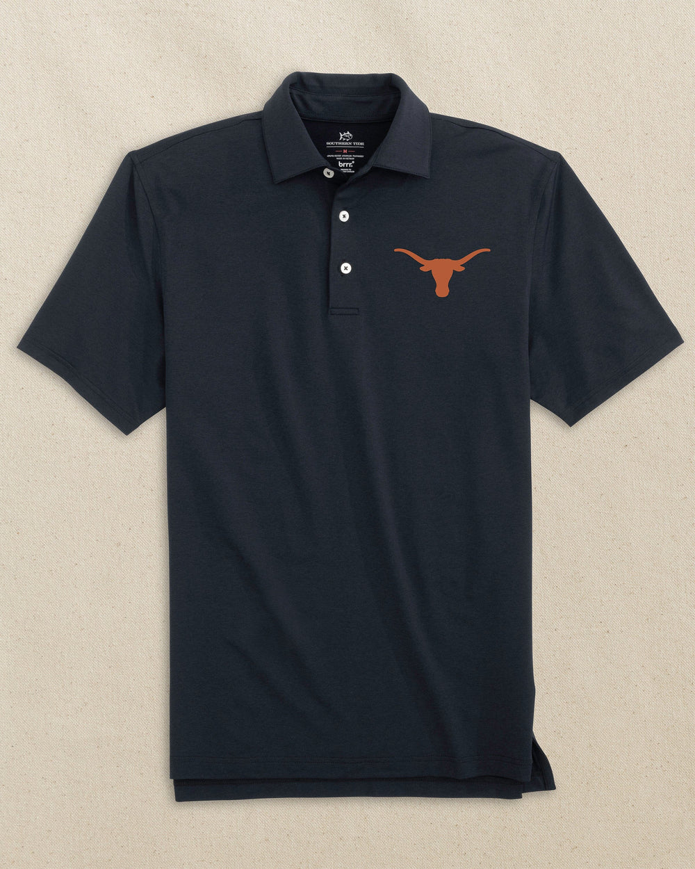 Texas Longhorns brrr°®-eeze Heather Performance Polo C_Polo Shirts Southern Tide 
