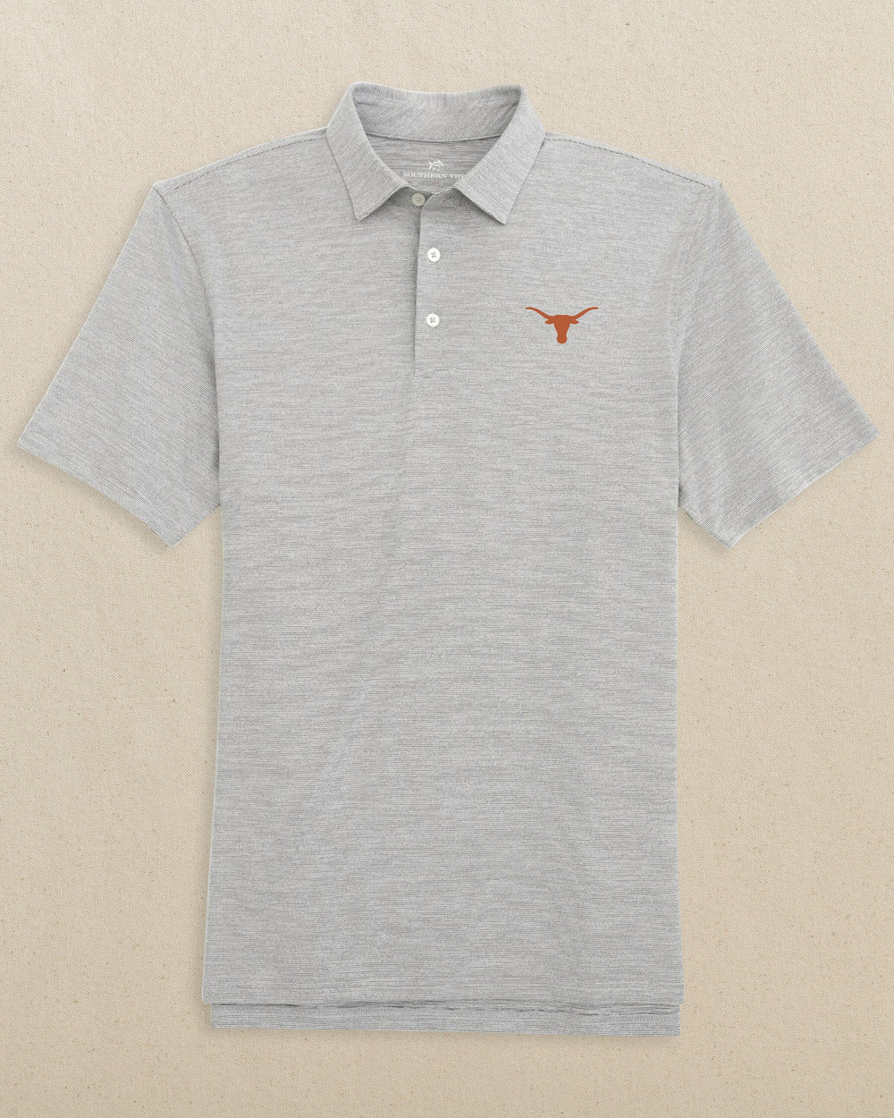 Texas Longhorns Driver Spacedye Polo C_Polo Shirts Southern Tide 