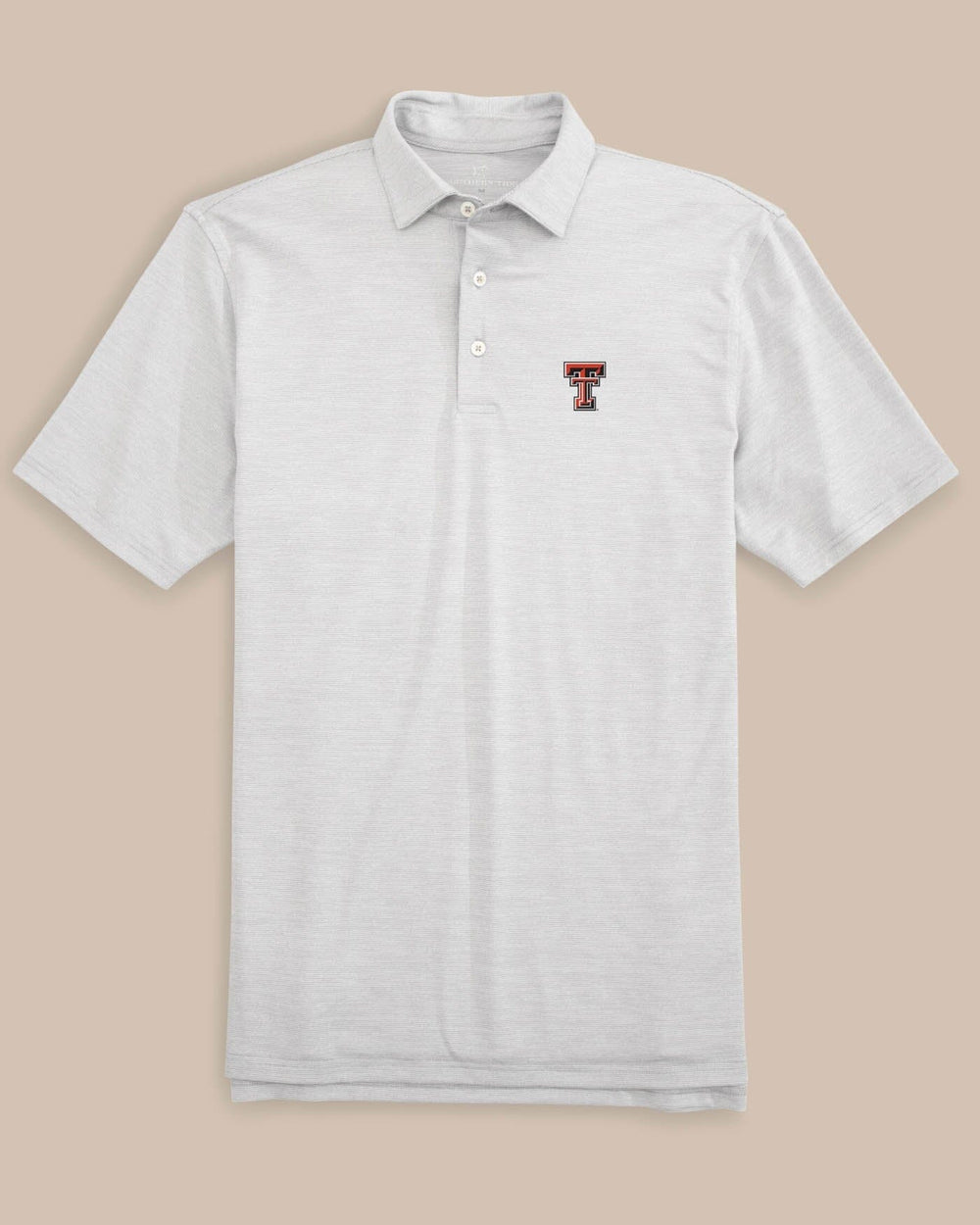 Texas Tech Driver Spacedye Polo Shirt C_Polo Shirts Southern Tide 