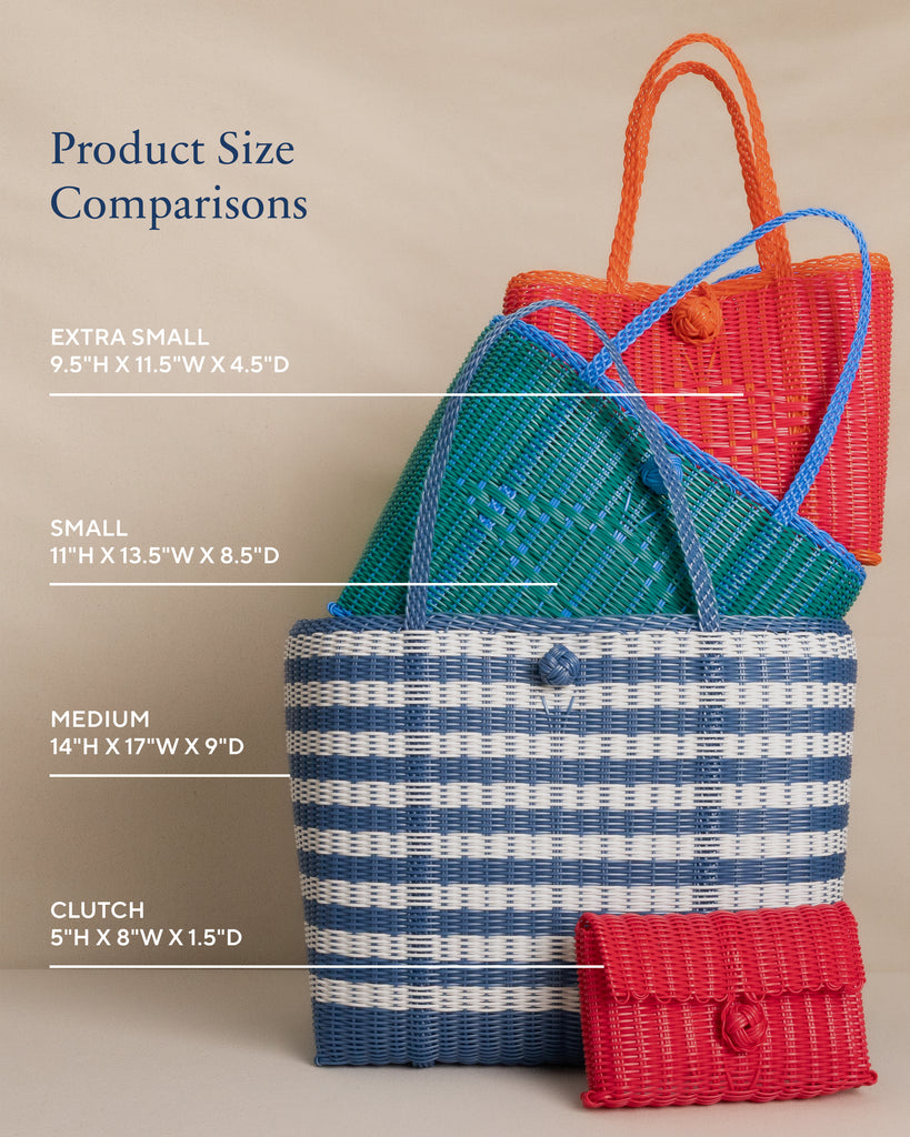 The Lilley Line Medium Tides Stripe Tote | Southern Tide