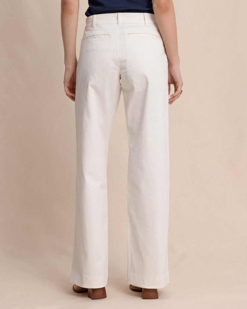 Women's Tori Wide Leg Chino Pant | Southern Tide