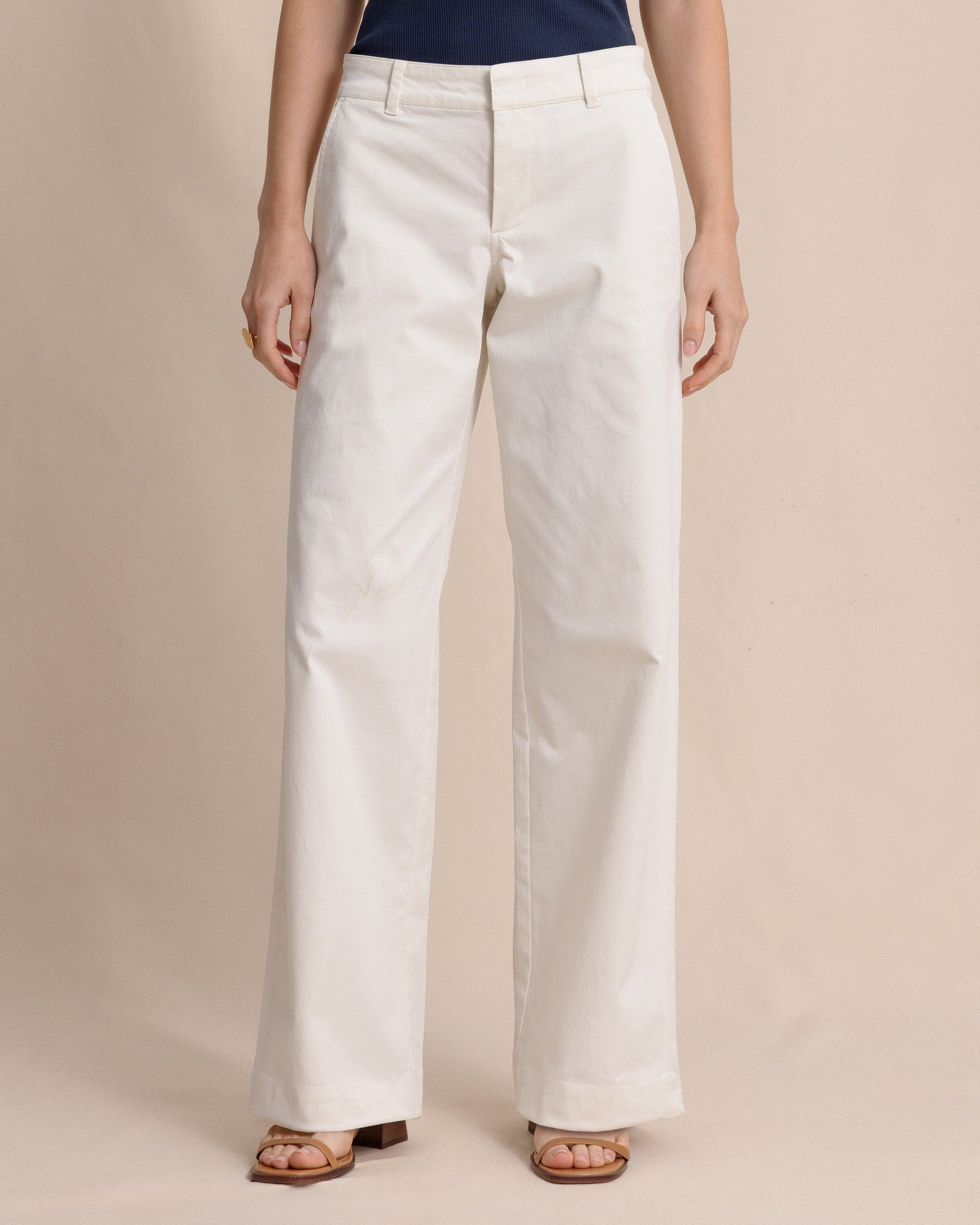 Women's Tori Wide Leg Chino Pant | Southern Tide