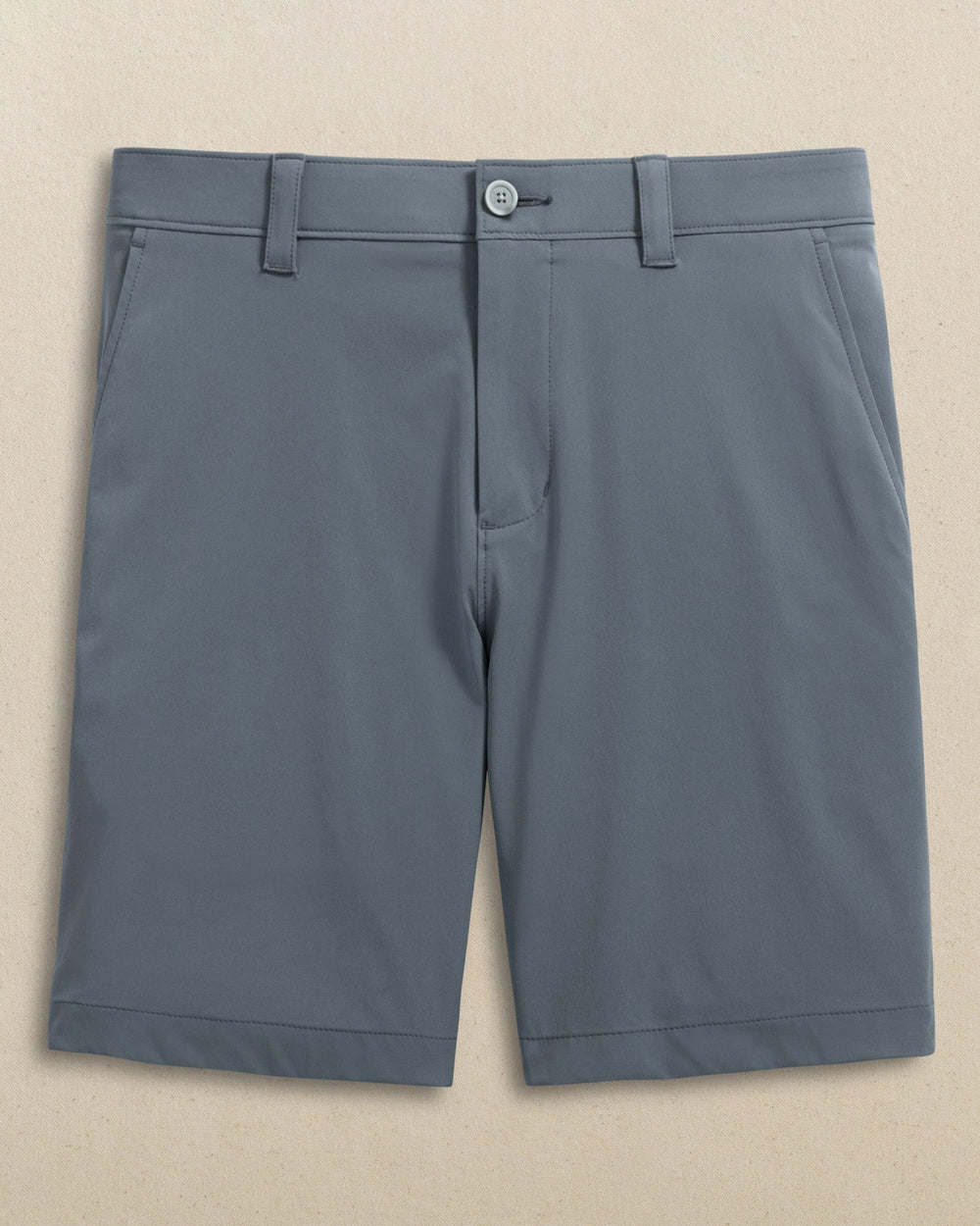 The front view of the Southern Tide UNC Tar Heels brrr°®-die 8" Performance Short by Southern Tide - Perfect Storm