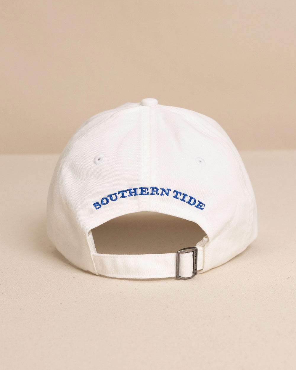 The back view of the Southern Tide USA Flag Hat by Southern Tide - White