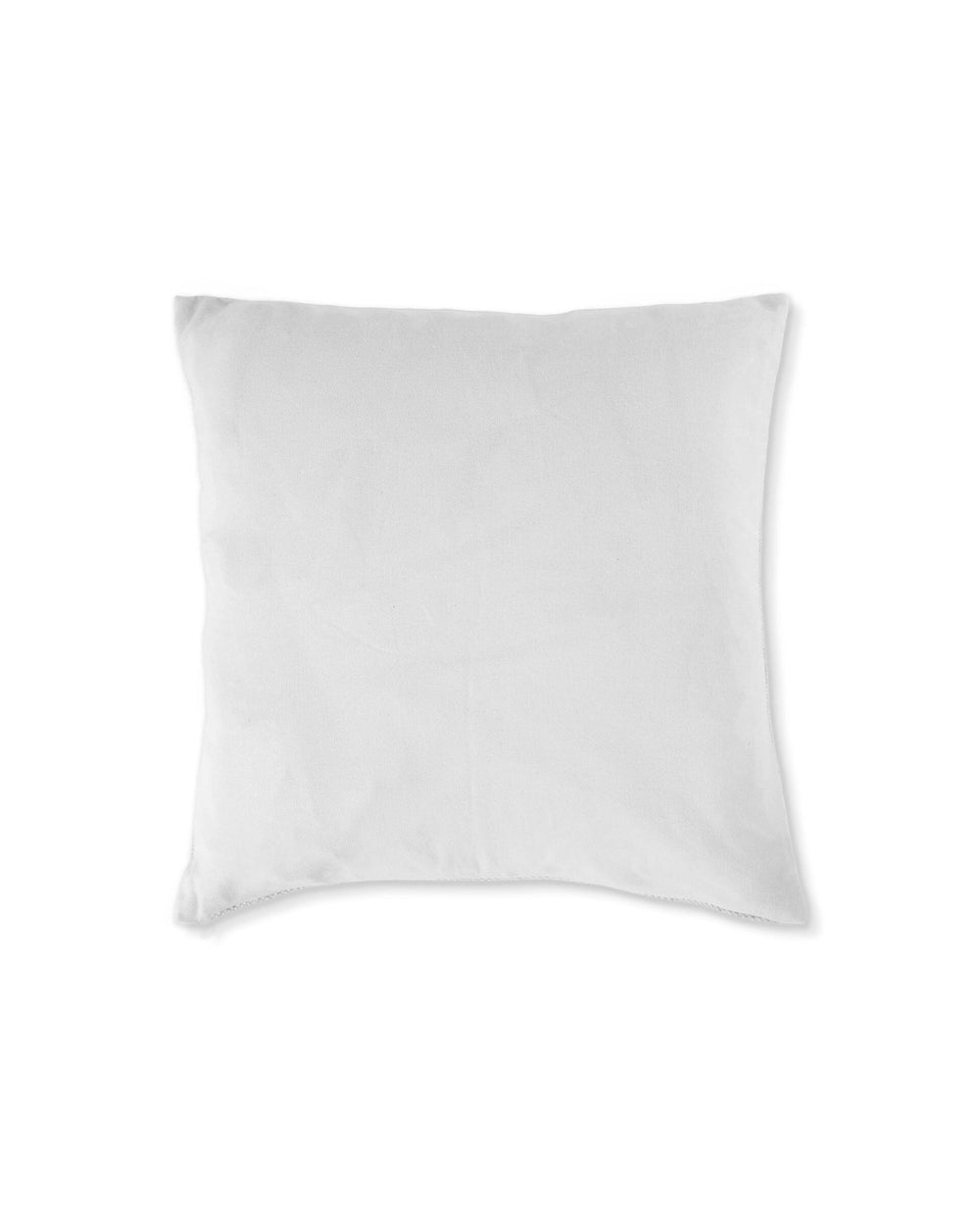The back view of the Southern Tide Villa Square Decorative Pillow by Southern Tide - Ivory