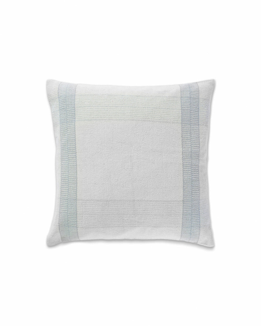 The front view of the Southern Tide Villa Square Decorative Pillow by Southern Tide - Ivory