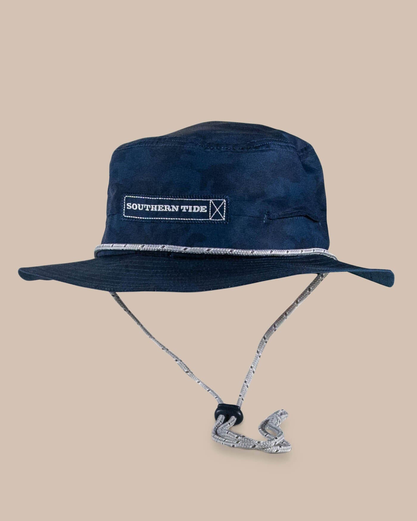 Scoop NYC Navy and‎ White Deauville Continental Woven Summer Hat SZ One Size 2026 U.S. Open Shinnecock Hills Patch Bucket Hat – Imperial main image 2