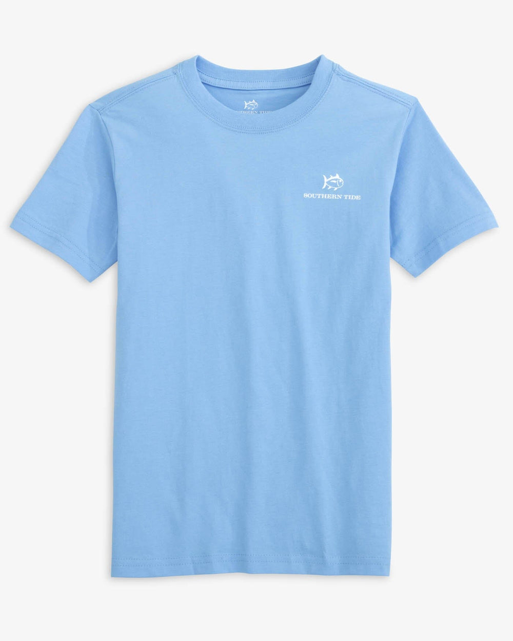 The front view of the Southern Tide Youth Skipping Jacks Fill T-Shirt by Southern Tide - Ocean Channel