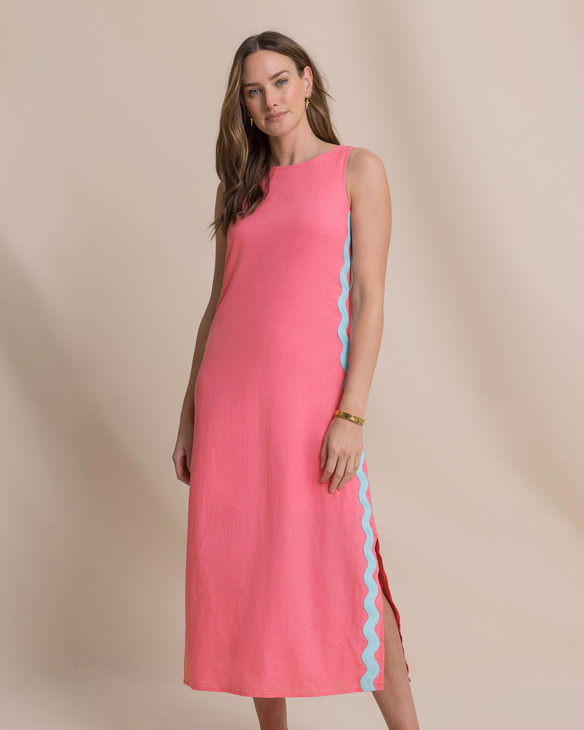 women's a line maxi dress A-Line Straps Sky Blue Chiffon Ruffles Long Prom Dress