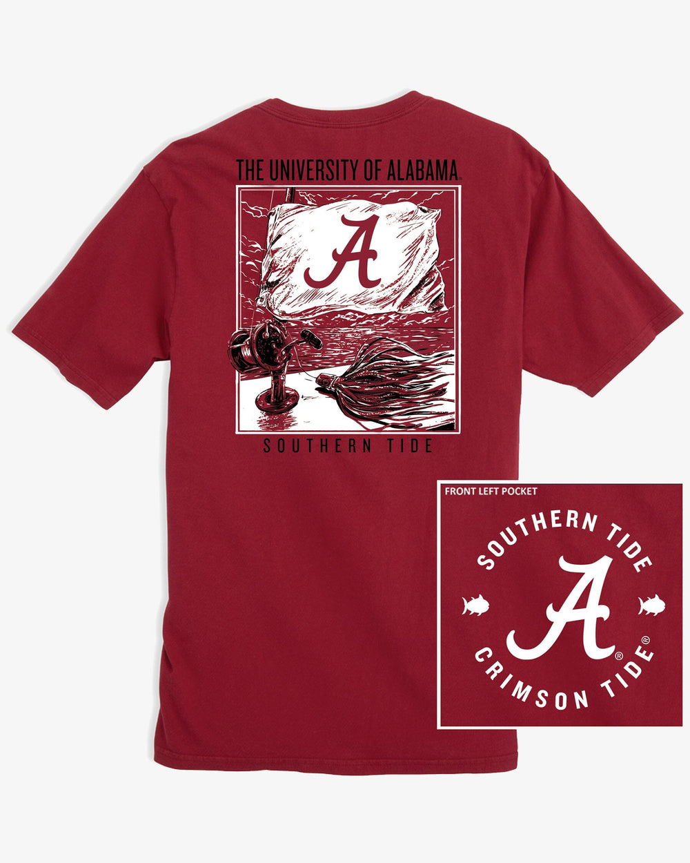 Alabama Fishing Big Head's Bait Shop T-Shirt