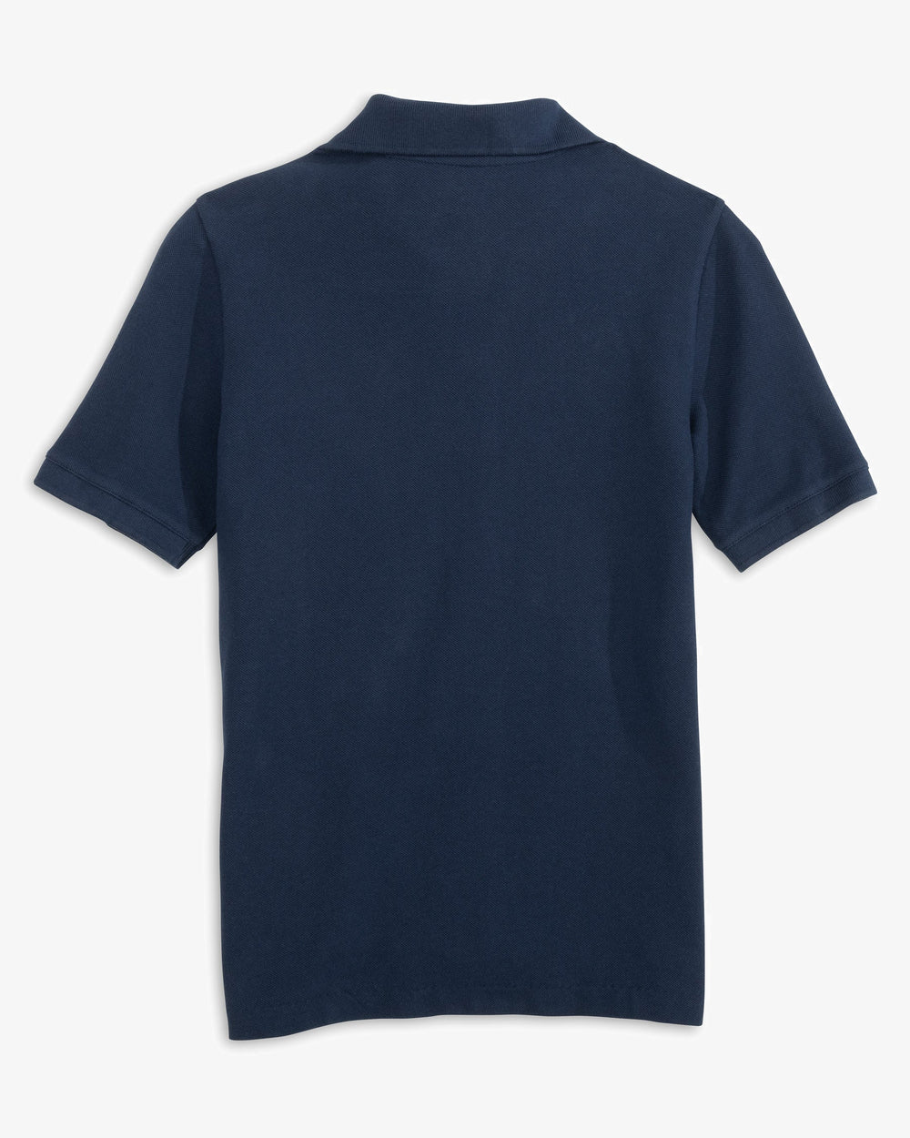The back view of the Boys Skipjack Polo by Southern Tide - True Navy