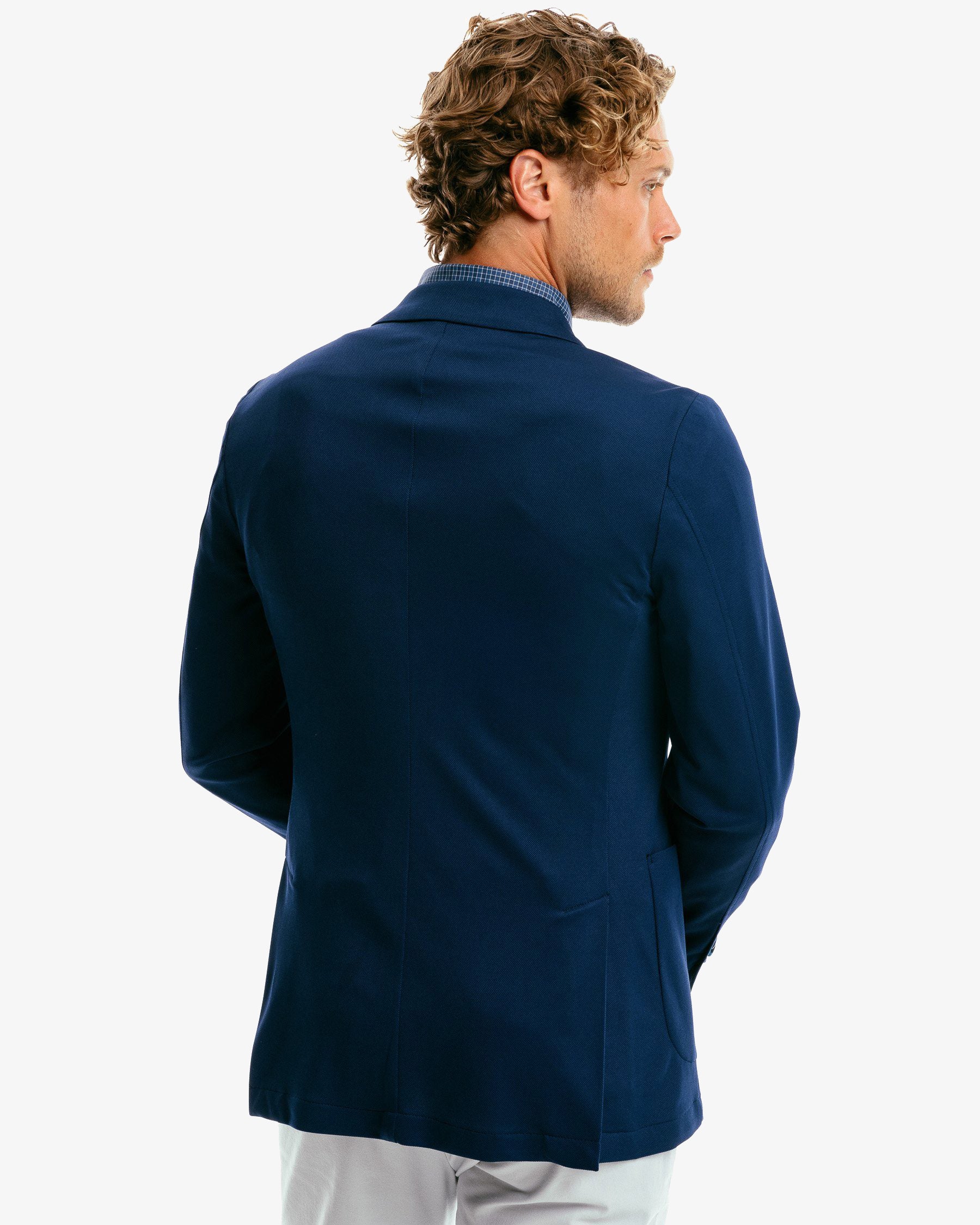 Men's Lightweight Navy Blazer with Coolpass Technology | Southern Tide