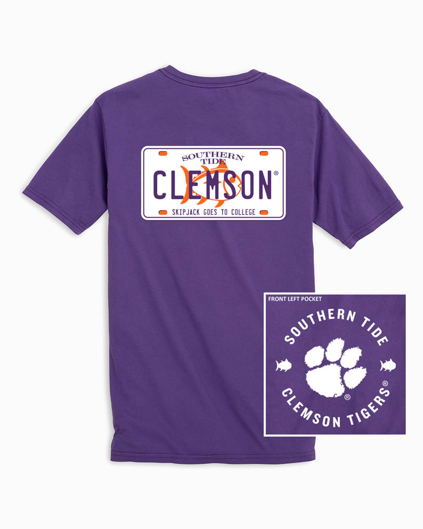 Clemson Tigers Purple Premium Pet Jersey