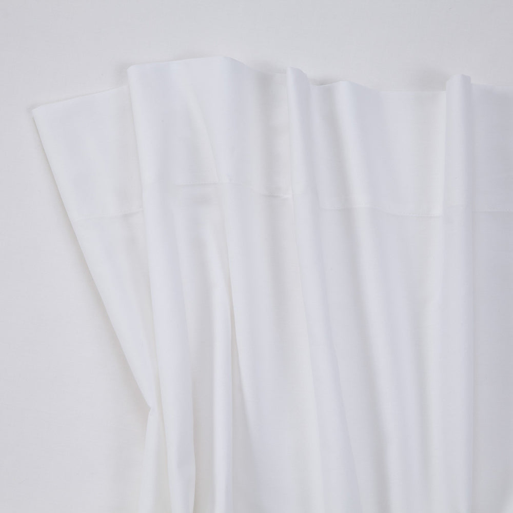 The detail of the Cotton Twill Sheet Set by Southern Tide - White