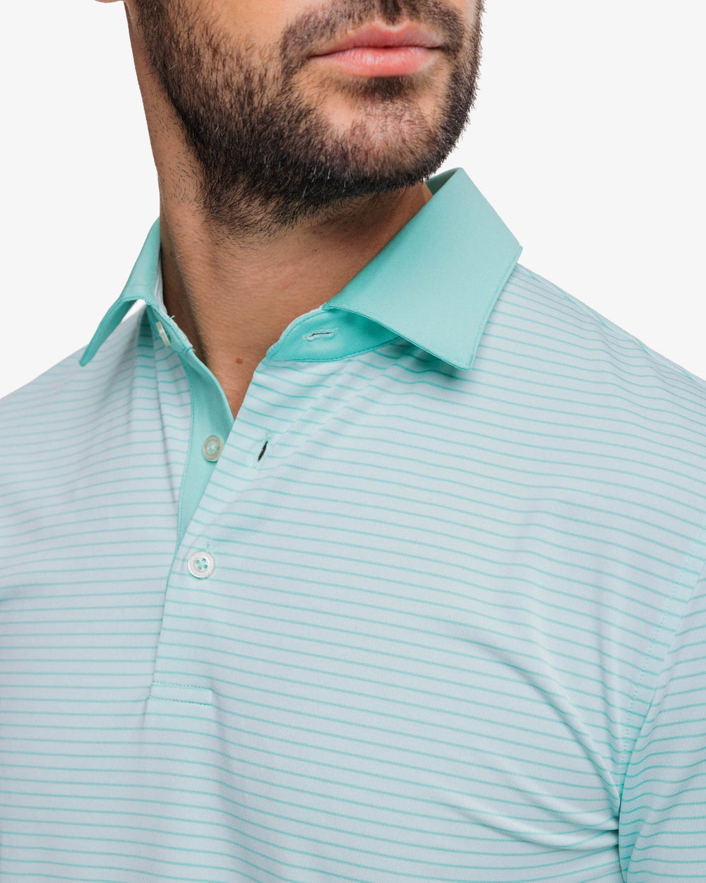 Driver Bowee Stripe Performance Polo Shirt