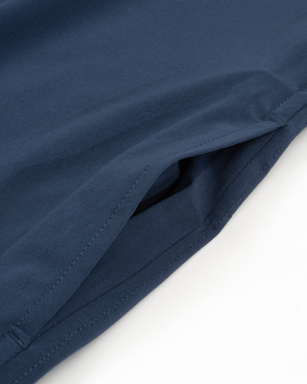 The pocket view of the Women's Navy Gameday Dress by Southern Tide - Navy
