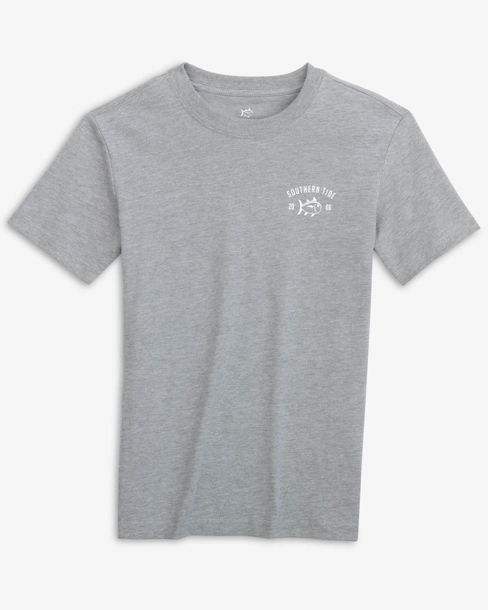 Southern Tide Boys' RRR Sj Heather T-Shirt, XL / Heather Quarry