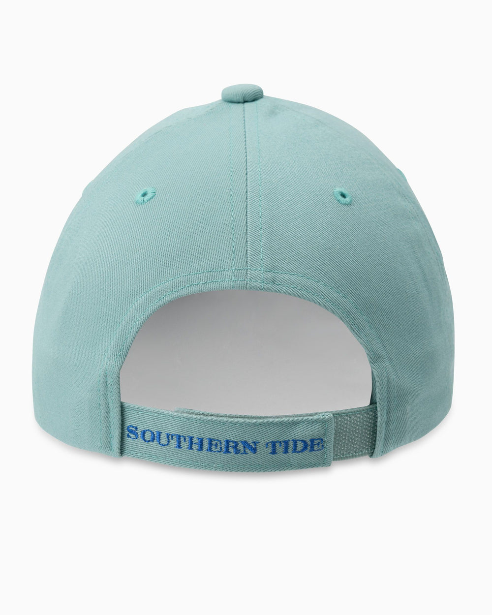 The back view of the Kid's Mini Skipjack Hat by Southern Tide - Wake Blue