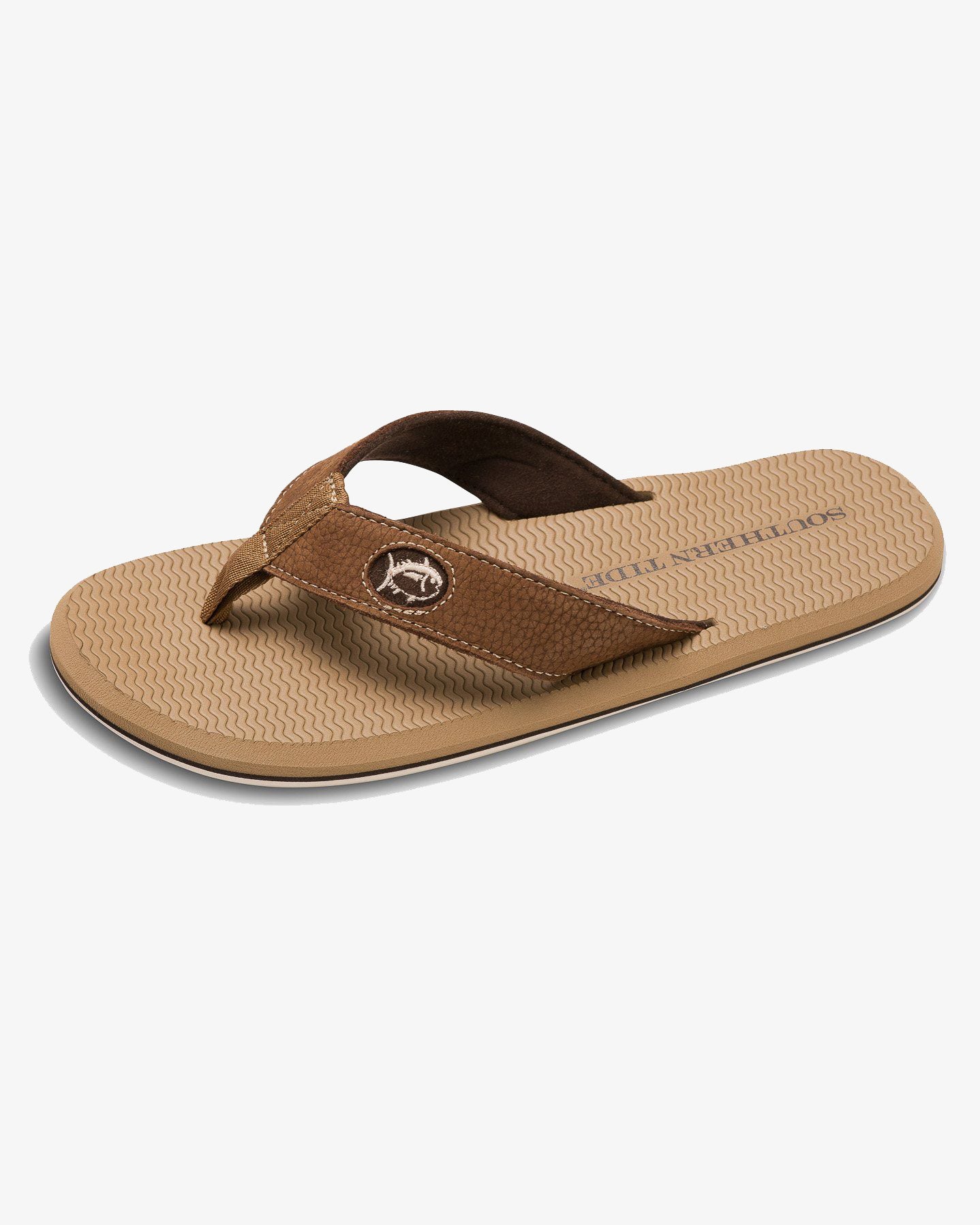 Mens Leather Flip Flops Boat Flip Flops Southern Tide