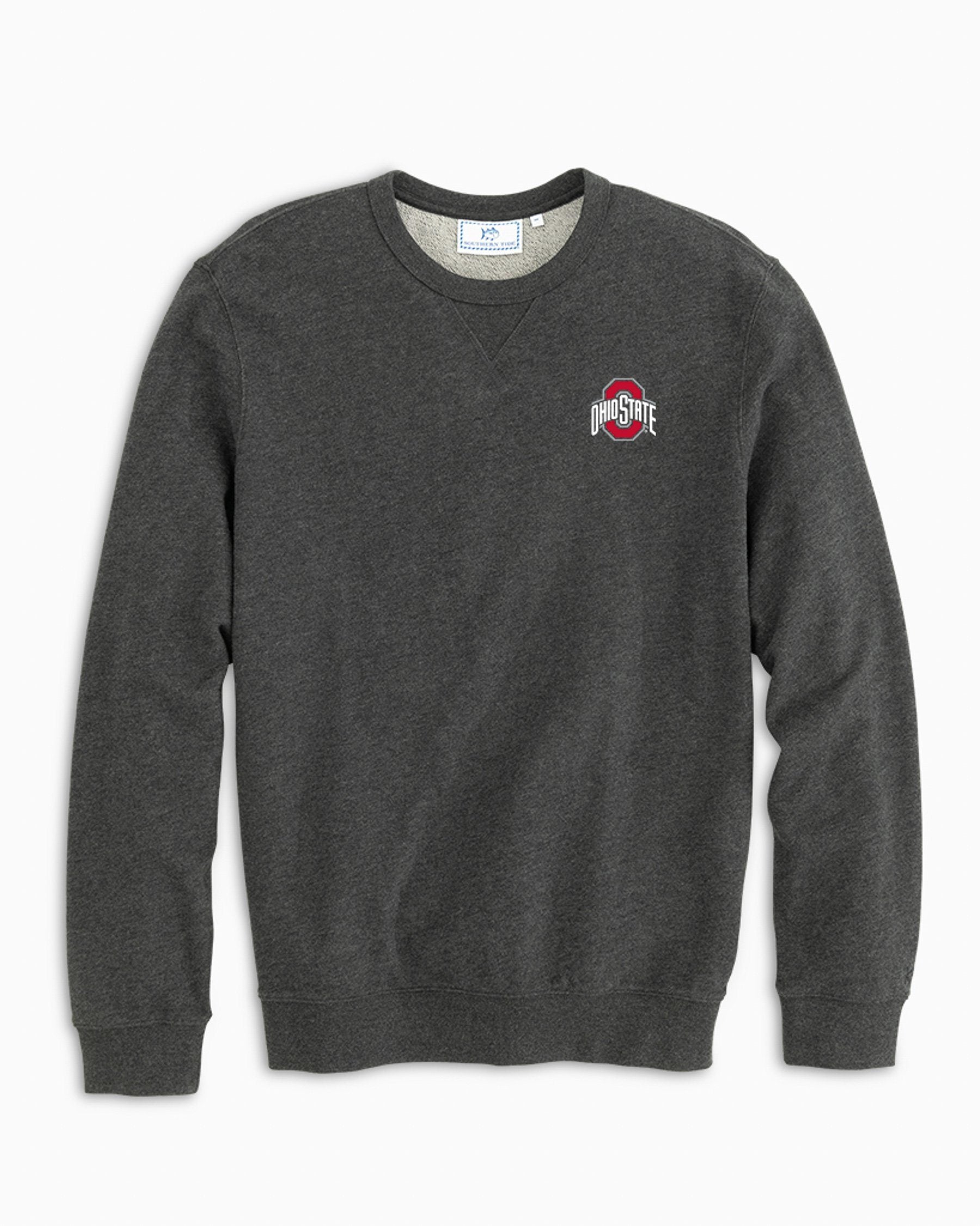 OHIO STATE BUCKEYES Sweatshirt Crew Neck MEDIUM VARSITY AUTHENTIC APPAREL  Sewn