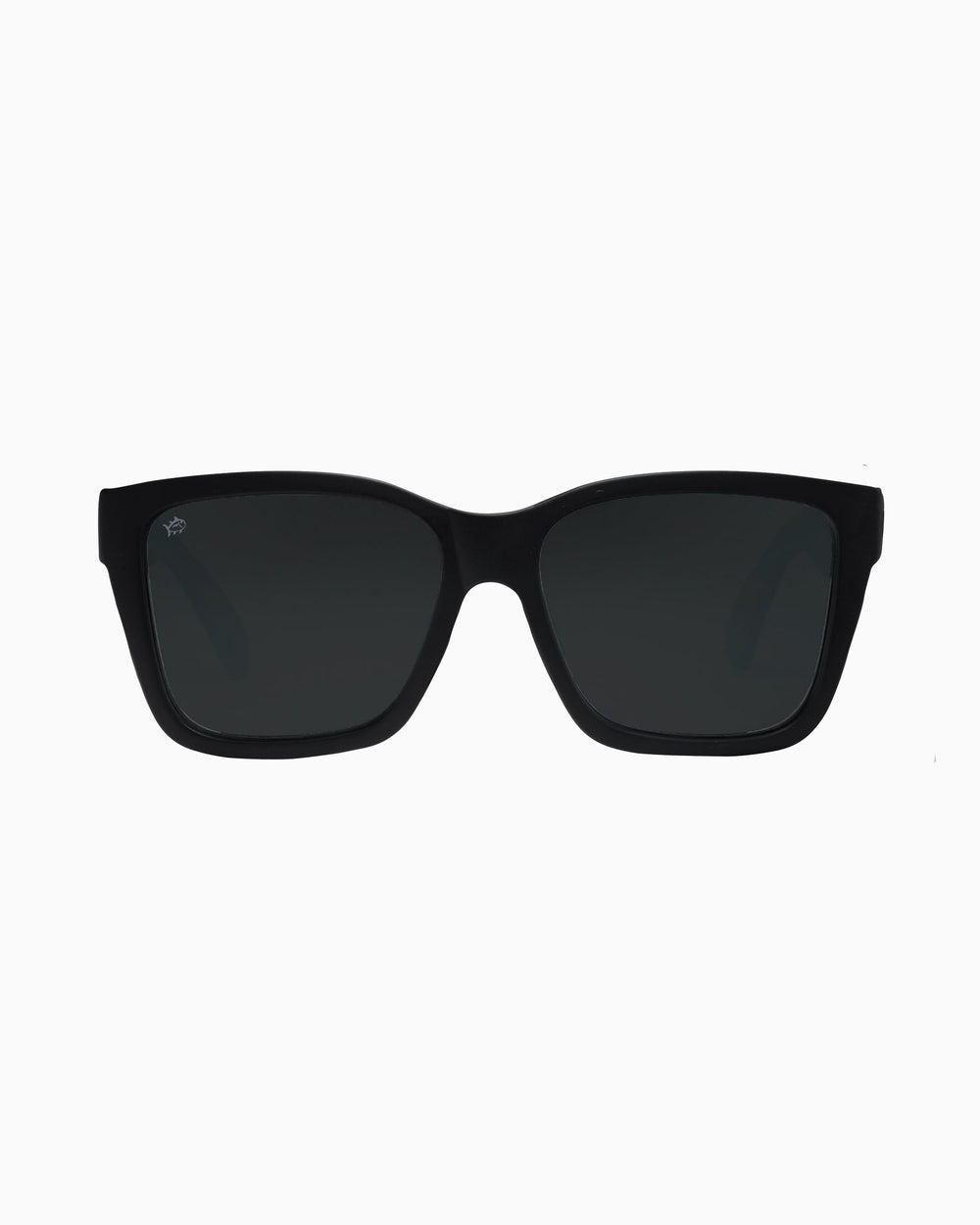 The front of the Rheos Edistos Sunglasses by Southern Tide - Gunmetal