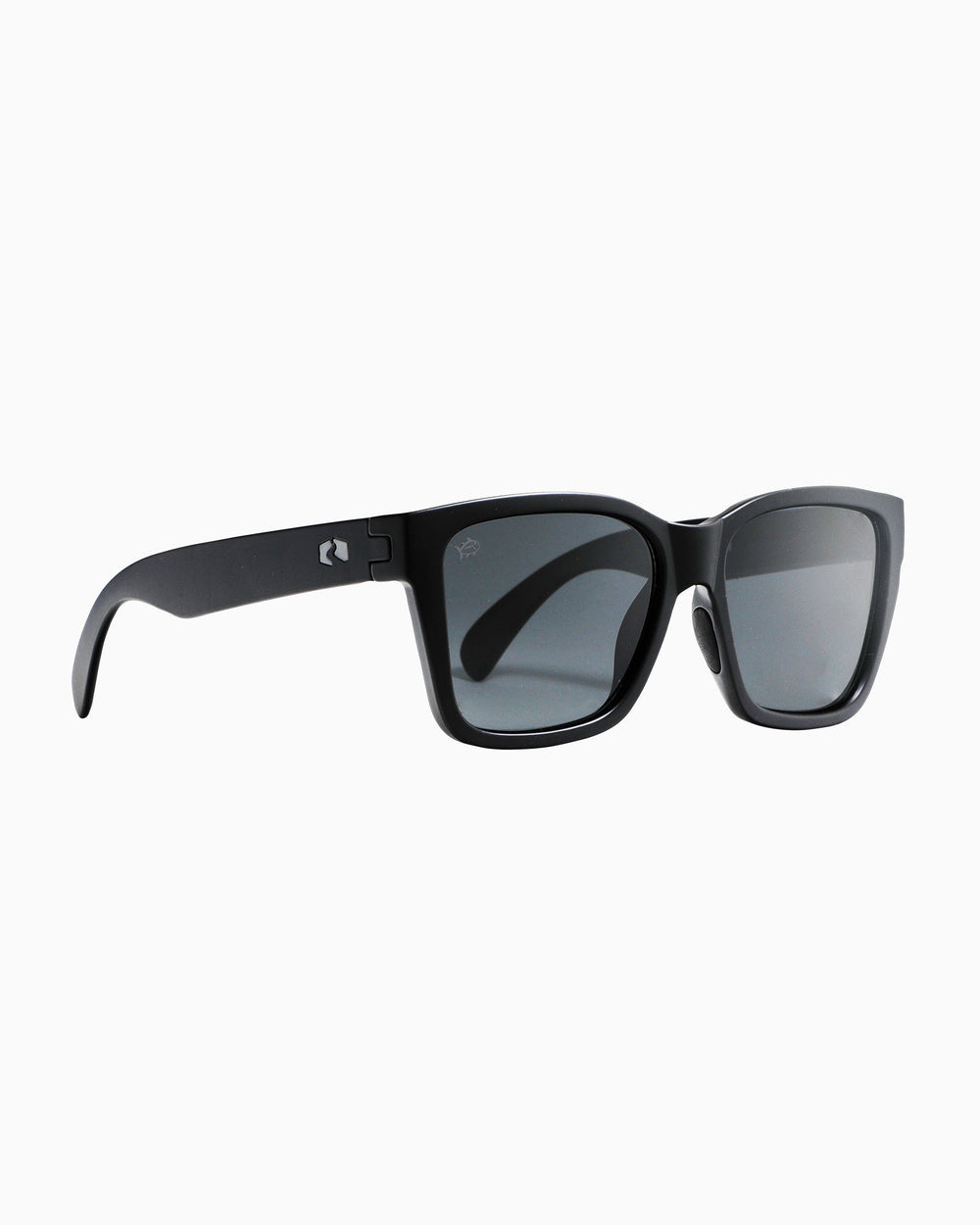 The side of the Rheos Edistos Sunglasses by Southern Tide - Gunmetal