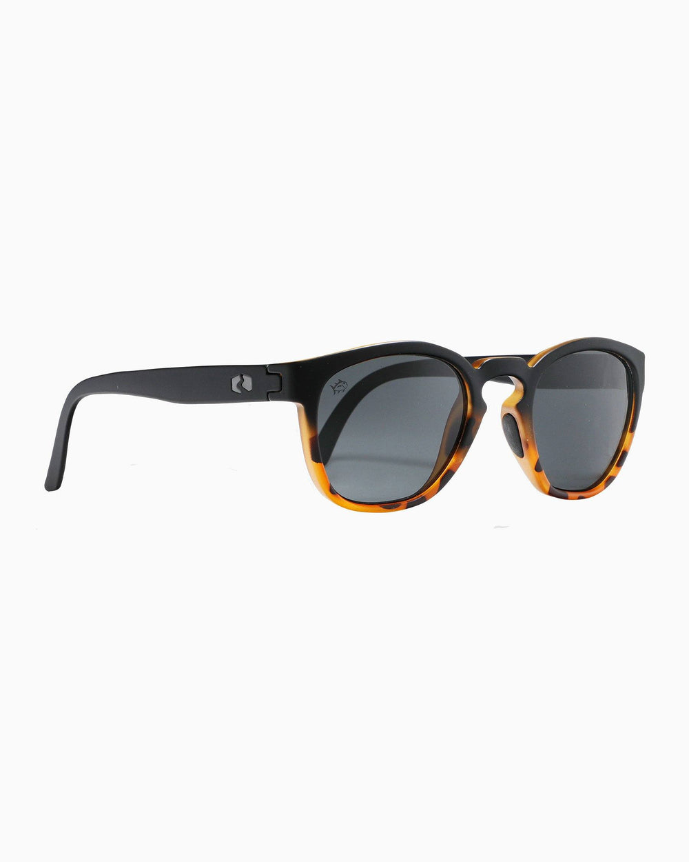 The side of the Rheos Seabrooks Sunglasses by Southern Tide - Gradient Gunmetal