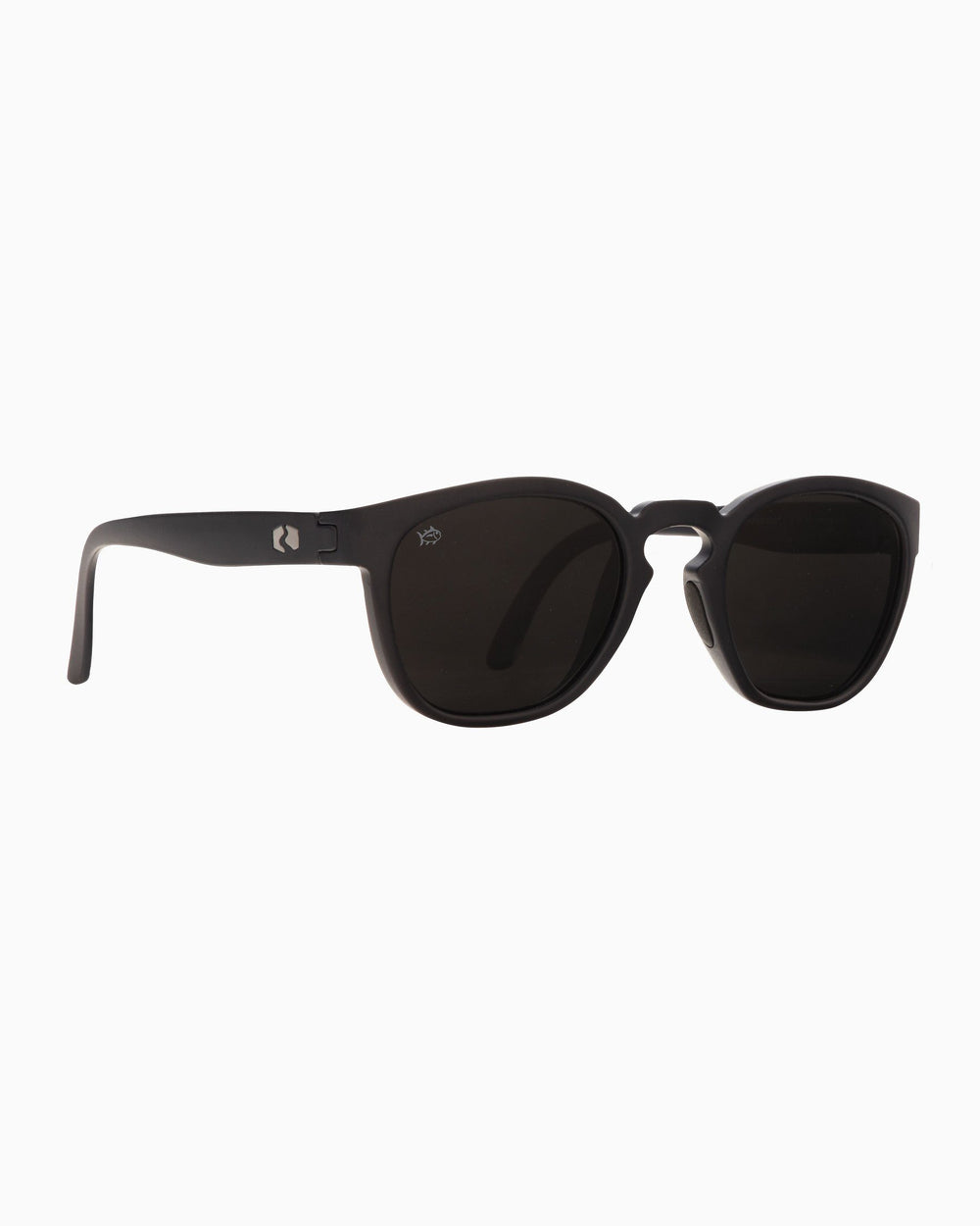 The side of the Rheos Seabrooks Sunglasses by Southern Tide - Gunmetal