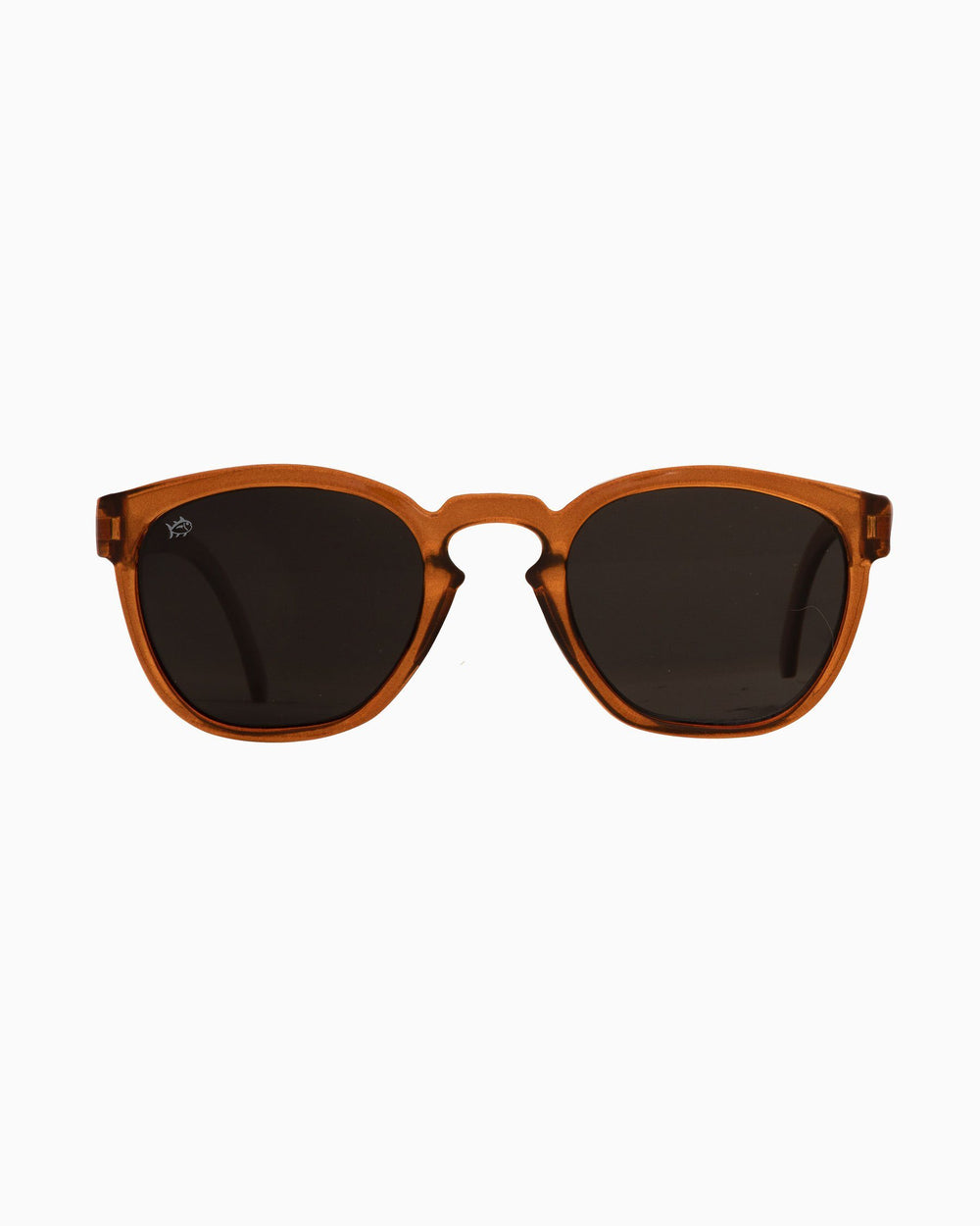 The front of the Rheos Seabrooks Sunglasses by Southern Tide - Sandbar