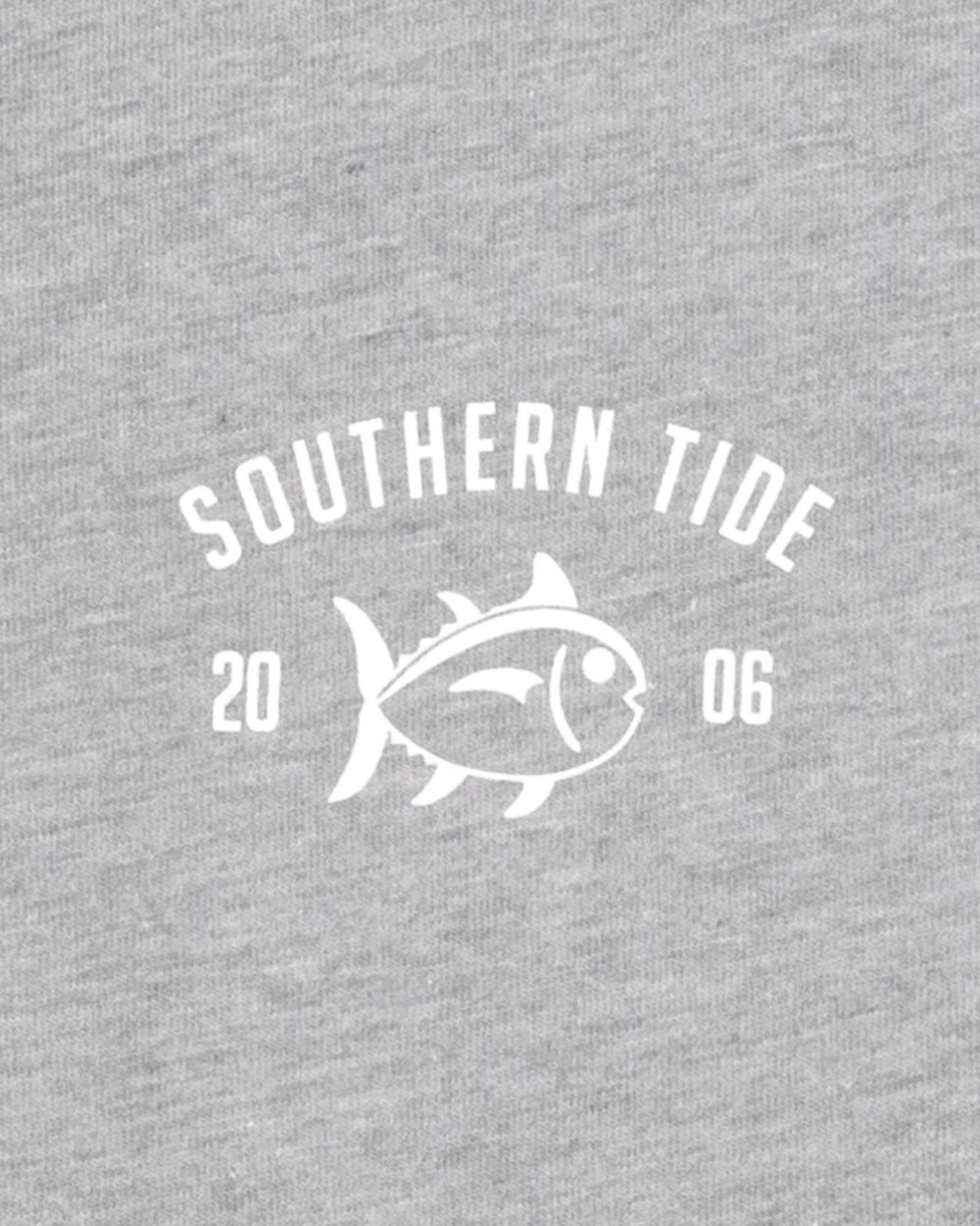 The detail view of the Southern Tide rrr-skipjack-bouy-heather-t-shirt by Southern Tide - Heather Quarry