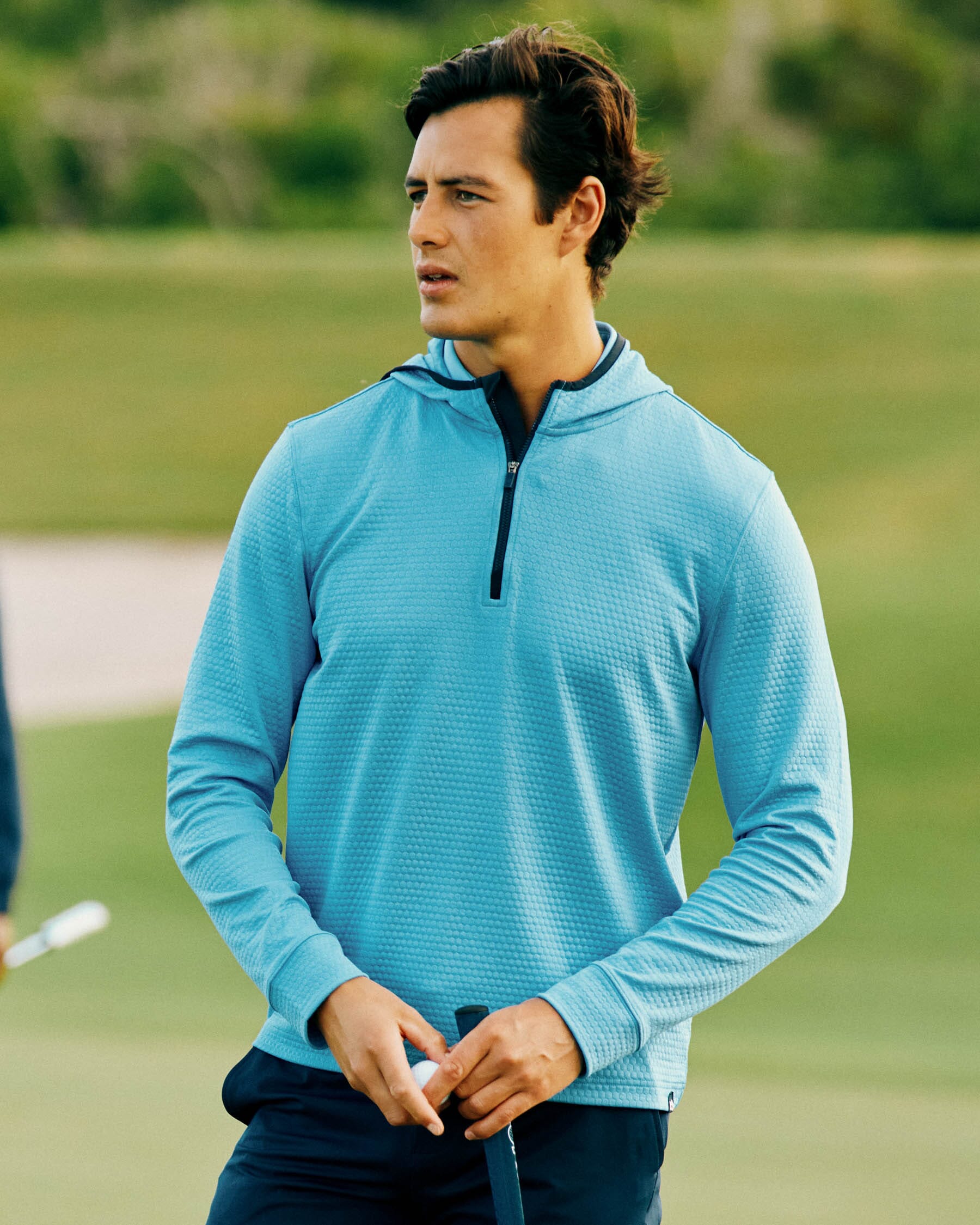 Hanes Cool DRI Men's Quarter Zip Pullover – Moisture-Wicking – O4810