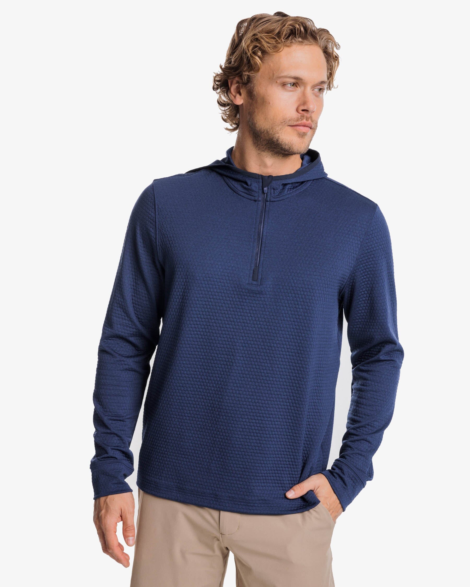 Southern Tide Stanley Pullover, Mens, M, Dress Blue